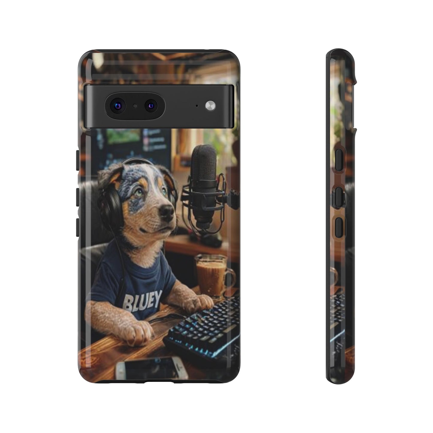 "Blue Heeler - a Tribute to Bluey" Mobile Phone Case