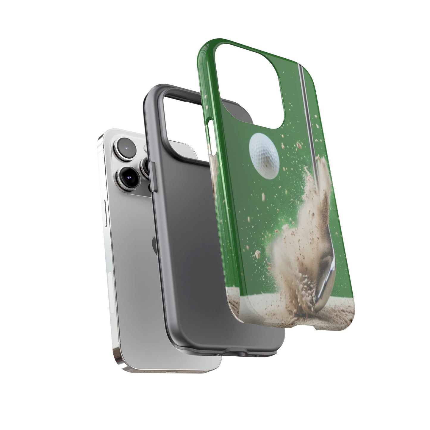 "Bunker Shot" Mobile Phone Case (light green)