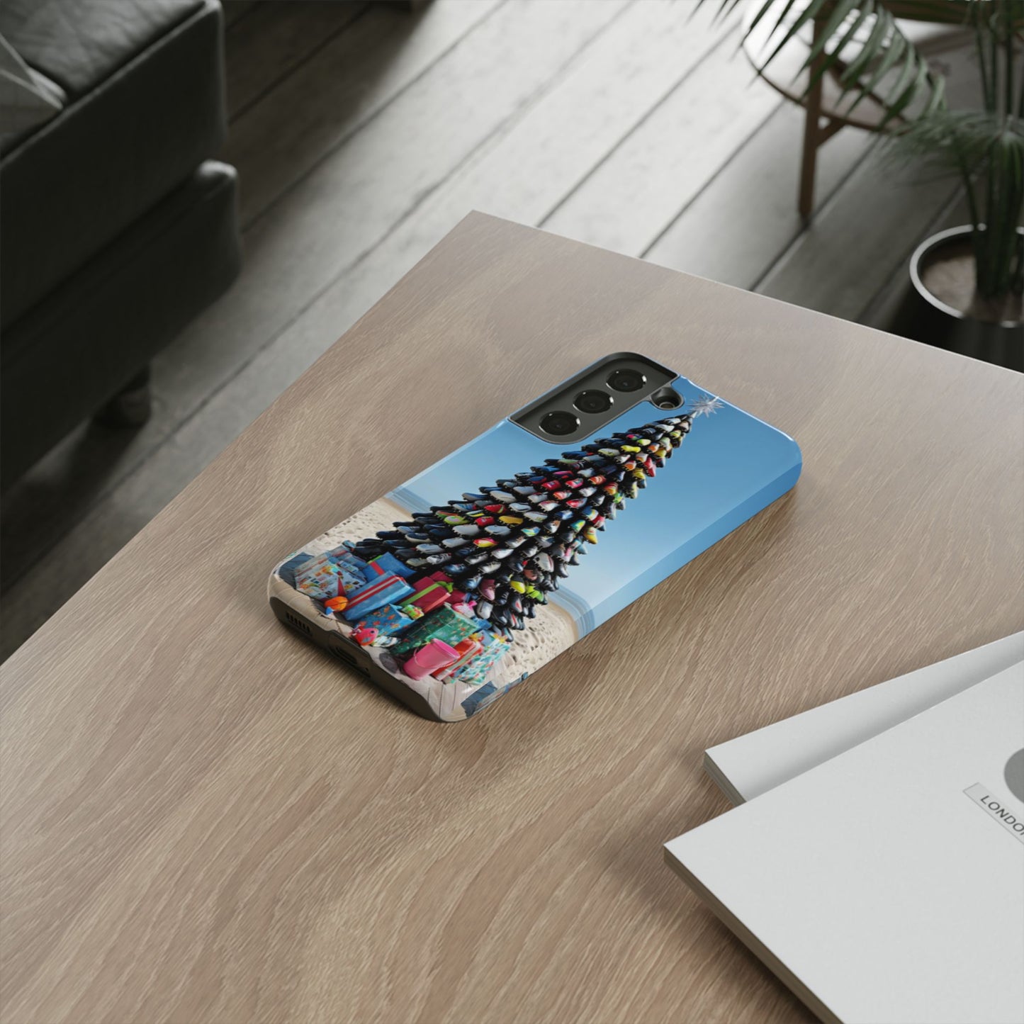 "Bootiful Christmas" Mobile Phone Case