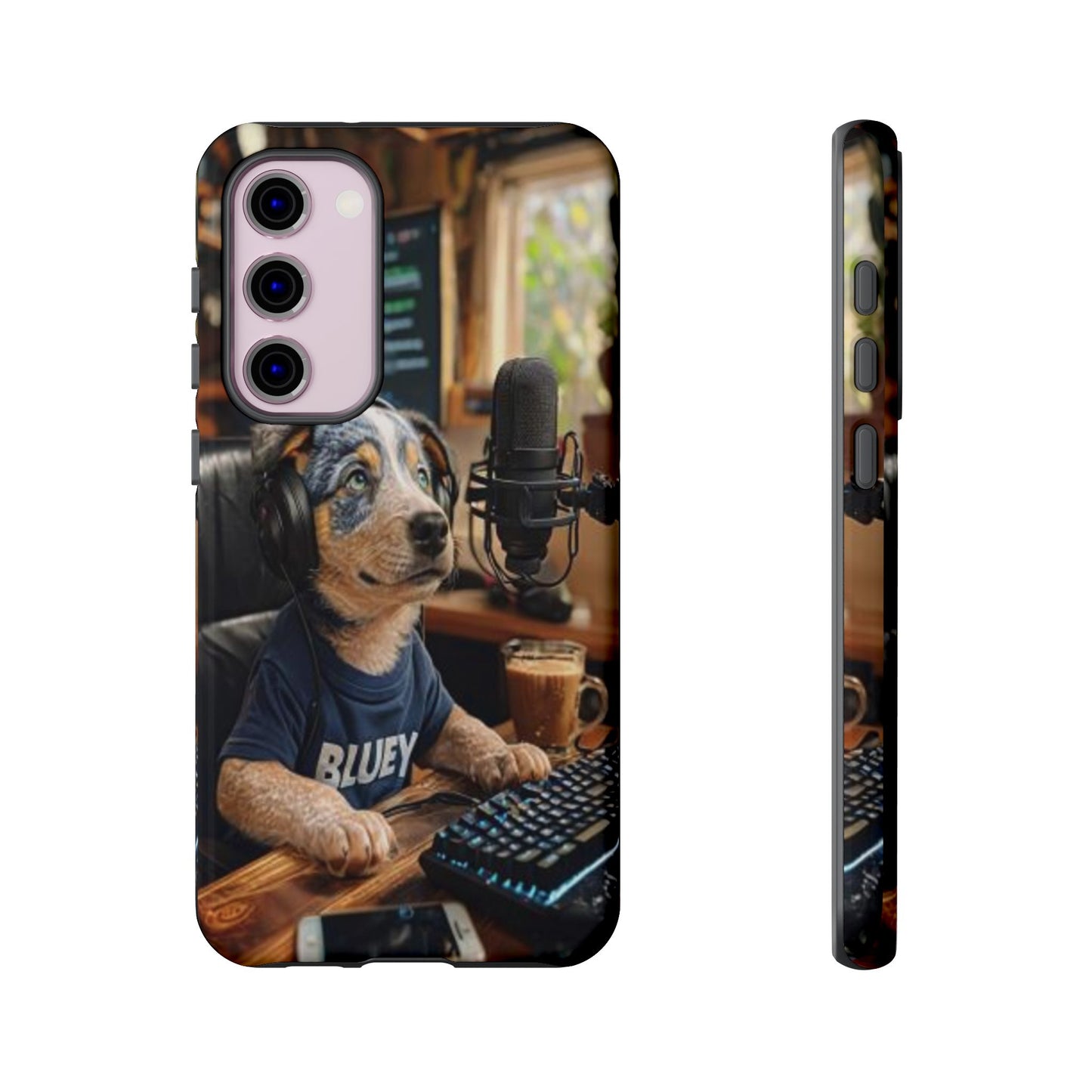 "Blue Heeler - a Tribute to Bluey" Mobile Phone Case