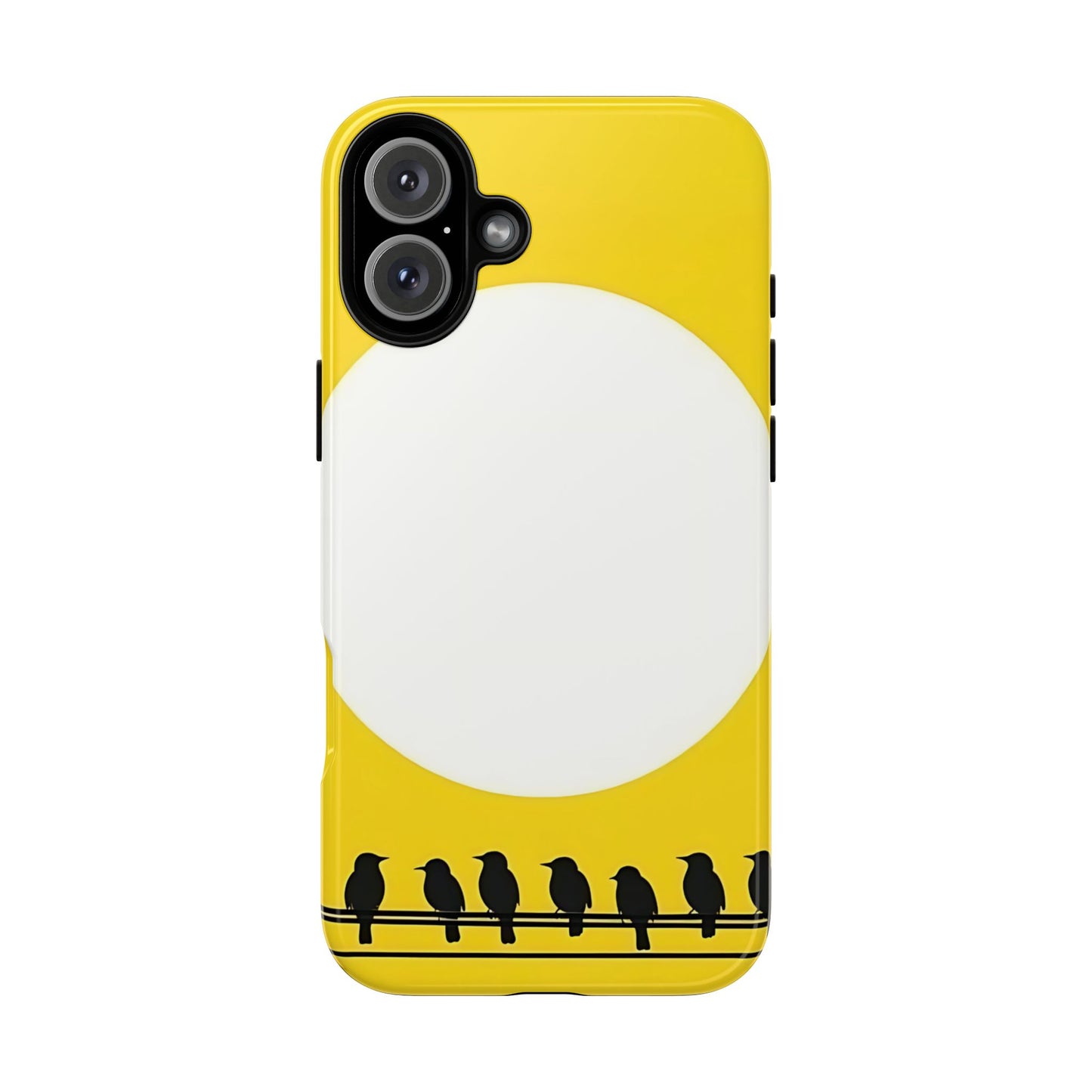 "The Feathered Assembly - Yellow" Mobile Phone Case