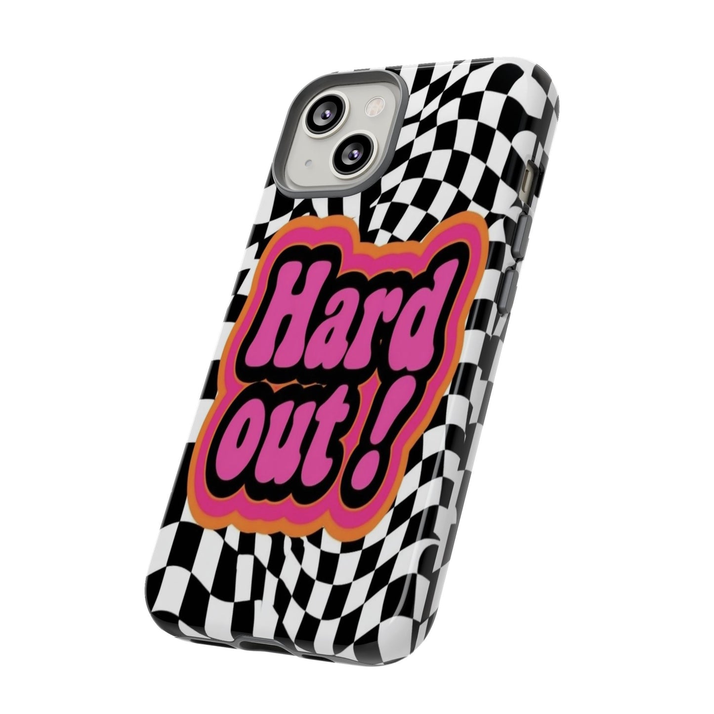 "Hard Out" Mobile Phone Case (pink)