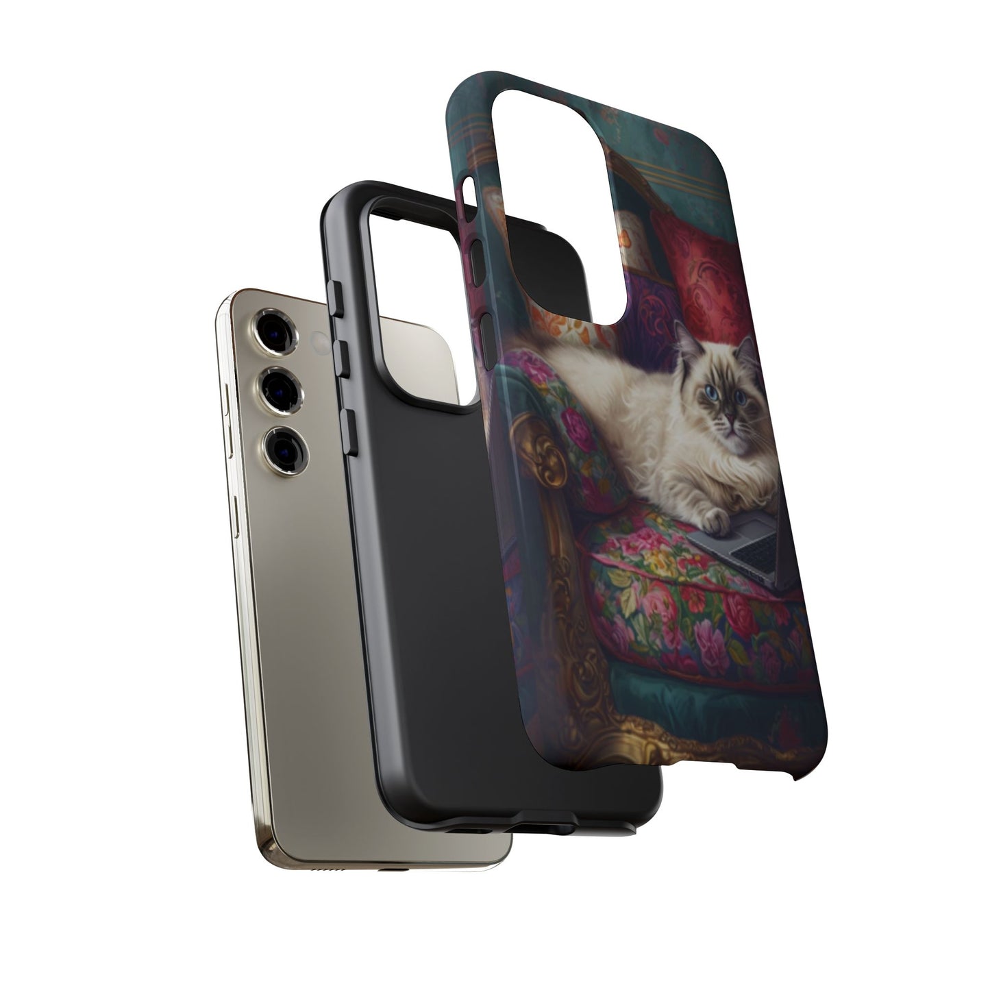 "Purr-sian Productivity" Mobile Phone Case