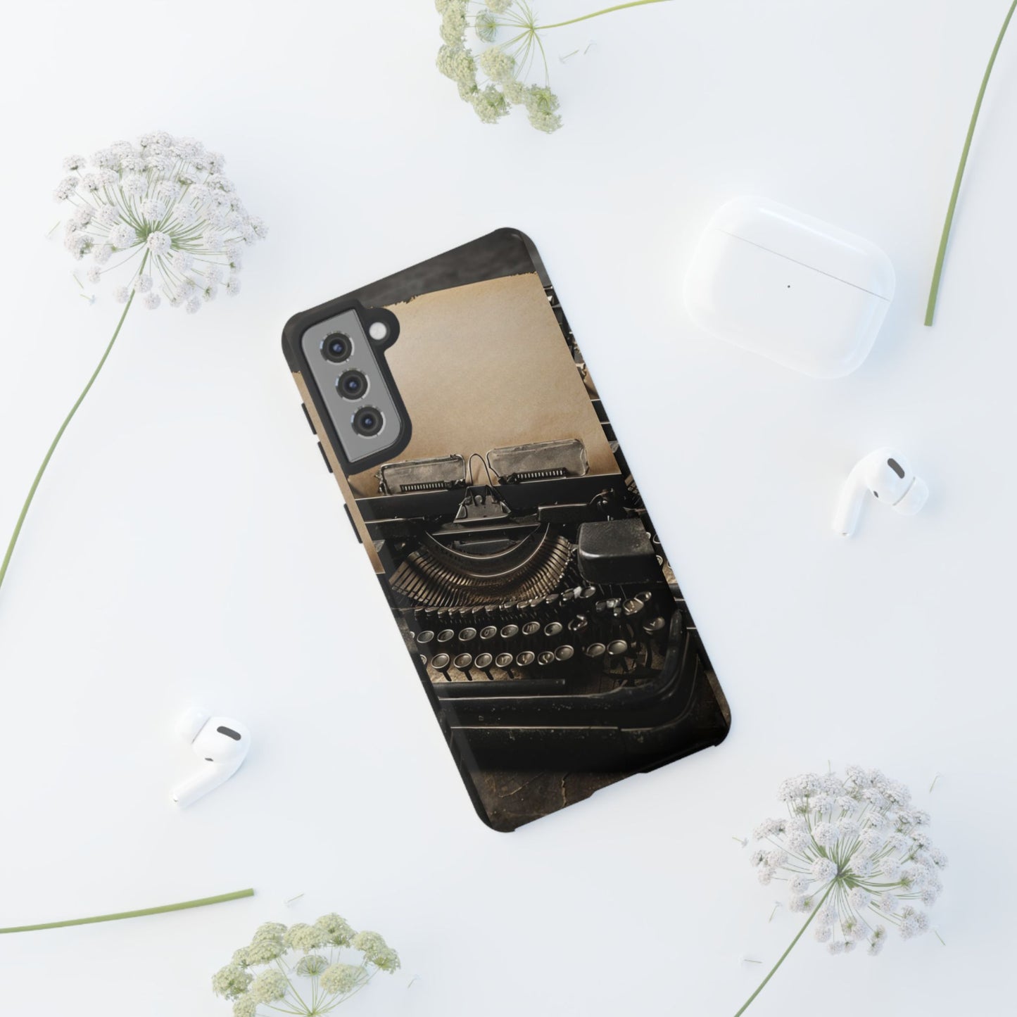 "Fade in. A Writer at the Cusp of Genius" Mobile Phone Case