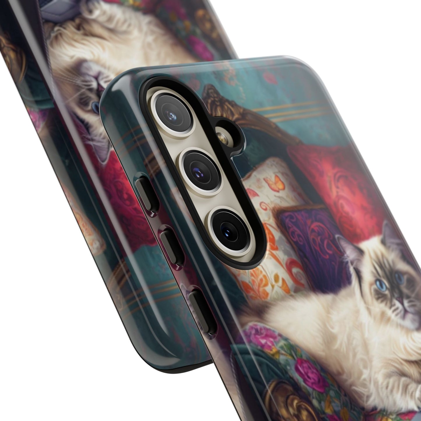 "Purr-sian Productivity" Mobile Phone Case