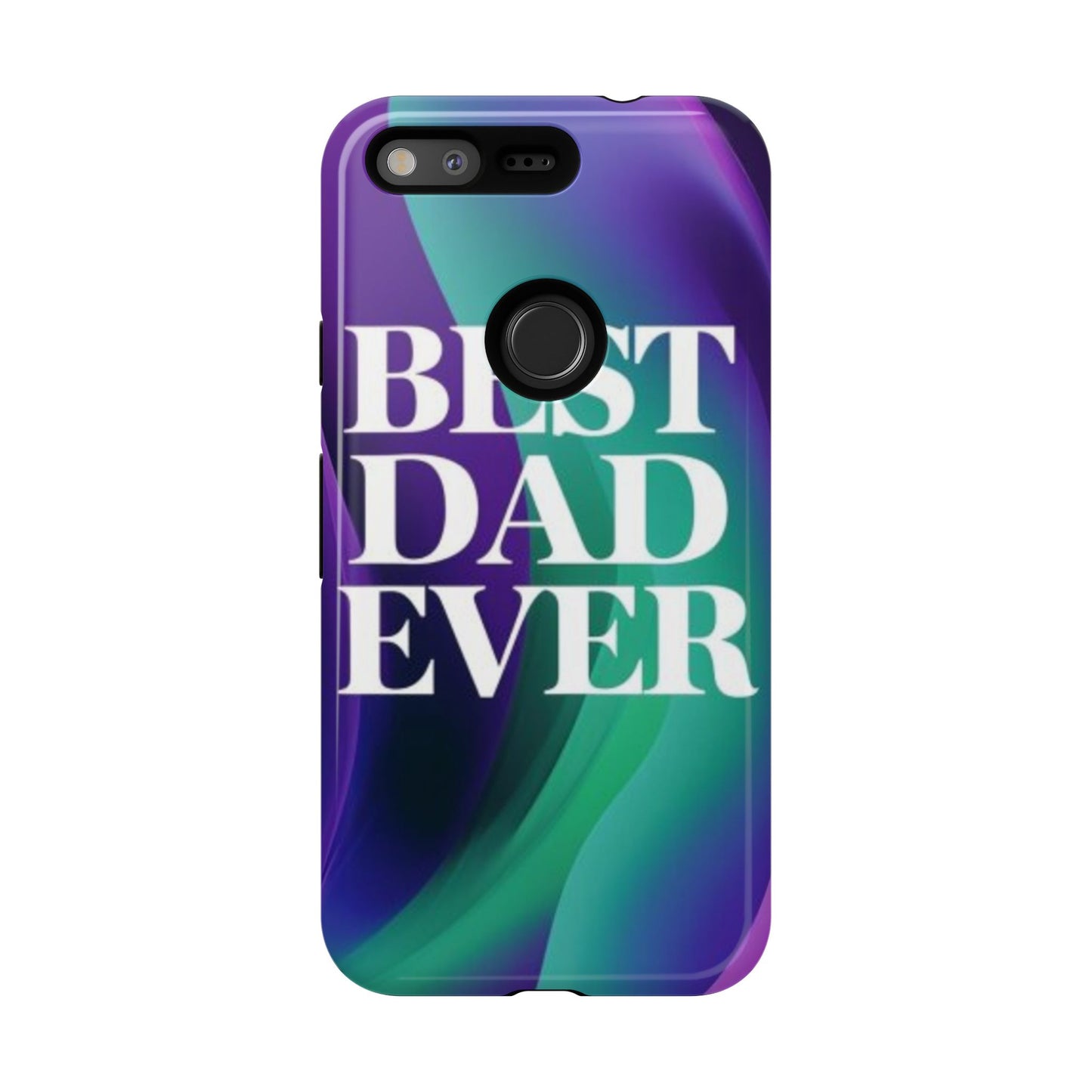 "Best Dad Ever" Mobile Phone Case (purple)