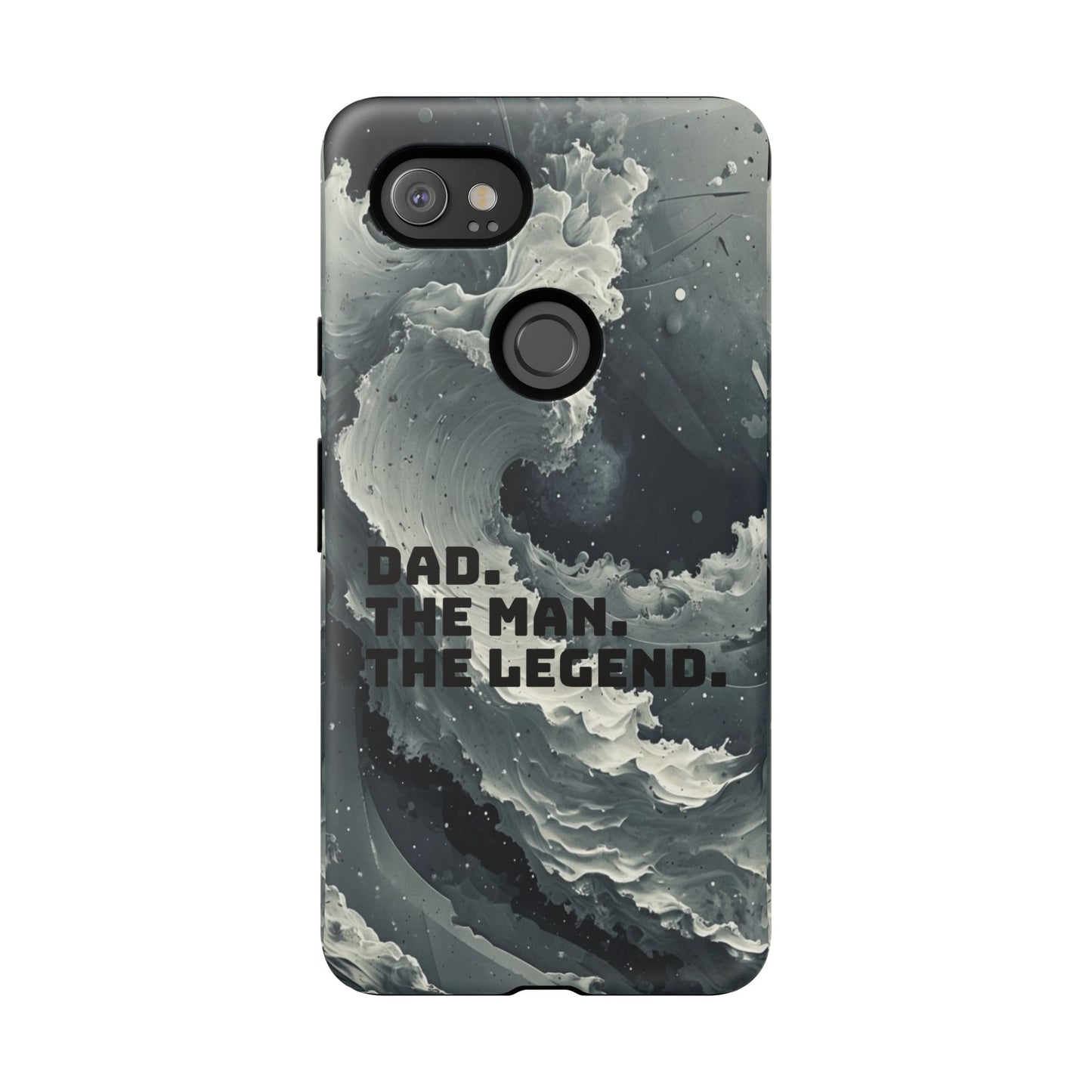 "Dad. The Man. The Legend" Mobile Phone Case (grey)