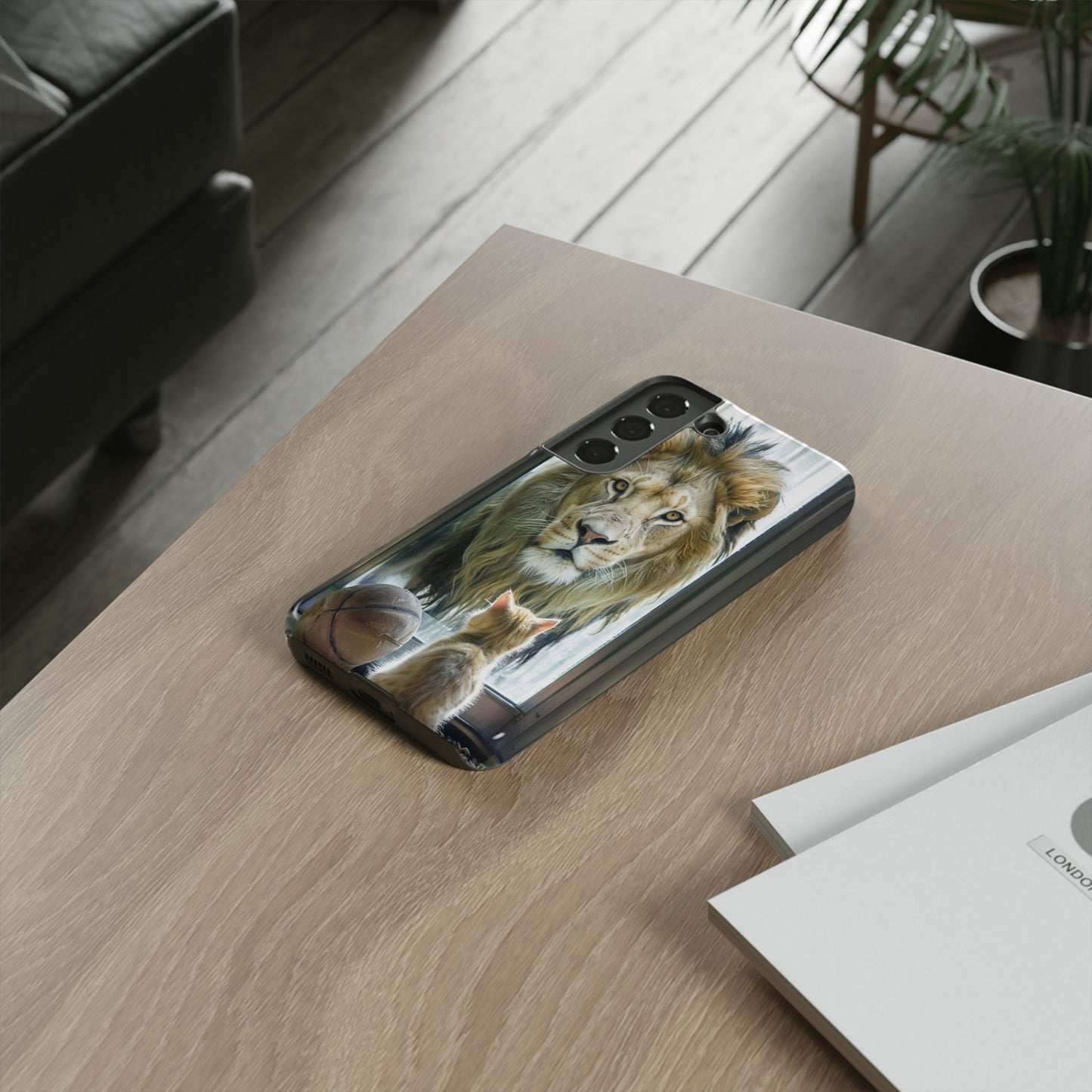 "The Lion Within - Centre Court" Mobile Phone Case