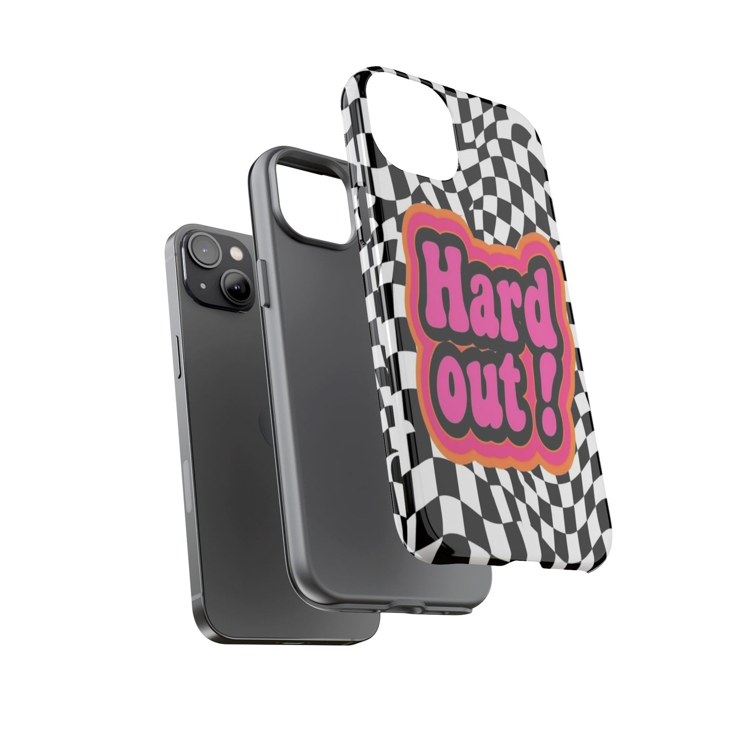 "Hard Out" Mobile Phone Case (pink)