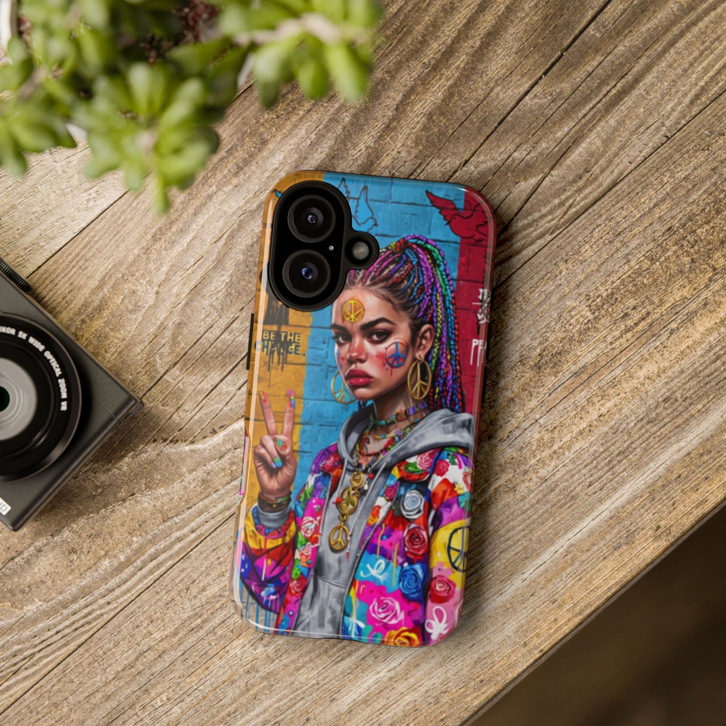 "Create Peace" Mobile Phone Case