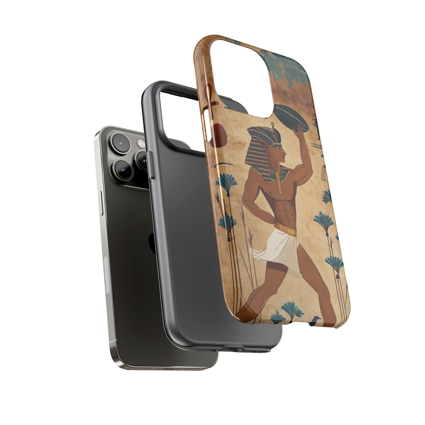 "Tutankhaman Takes the Pass" Mobile Phone Case