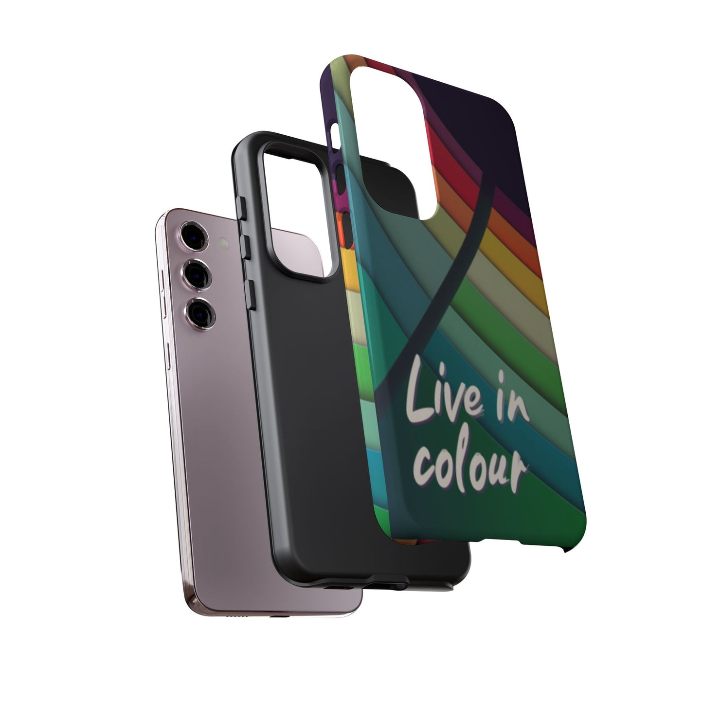 "Live in Colour" Mobile Phone Case