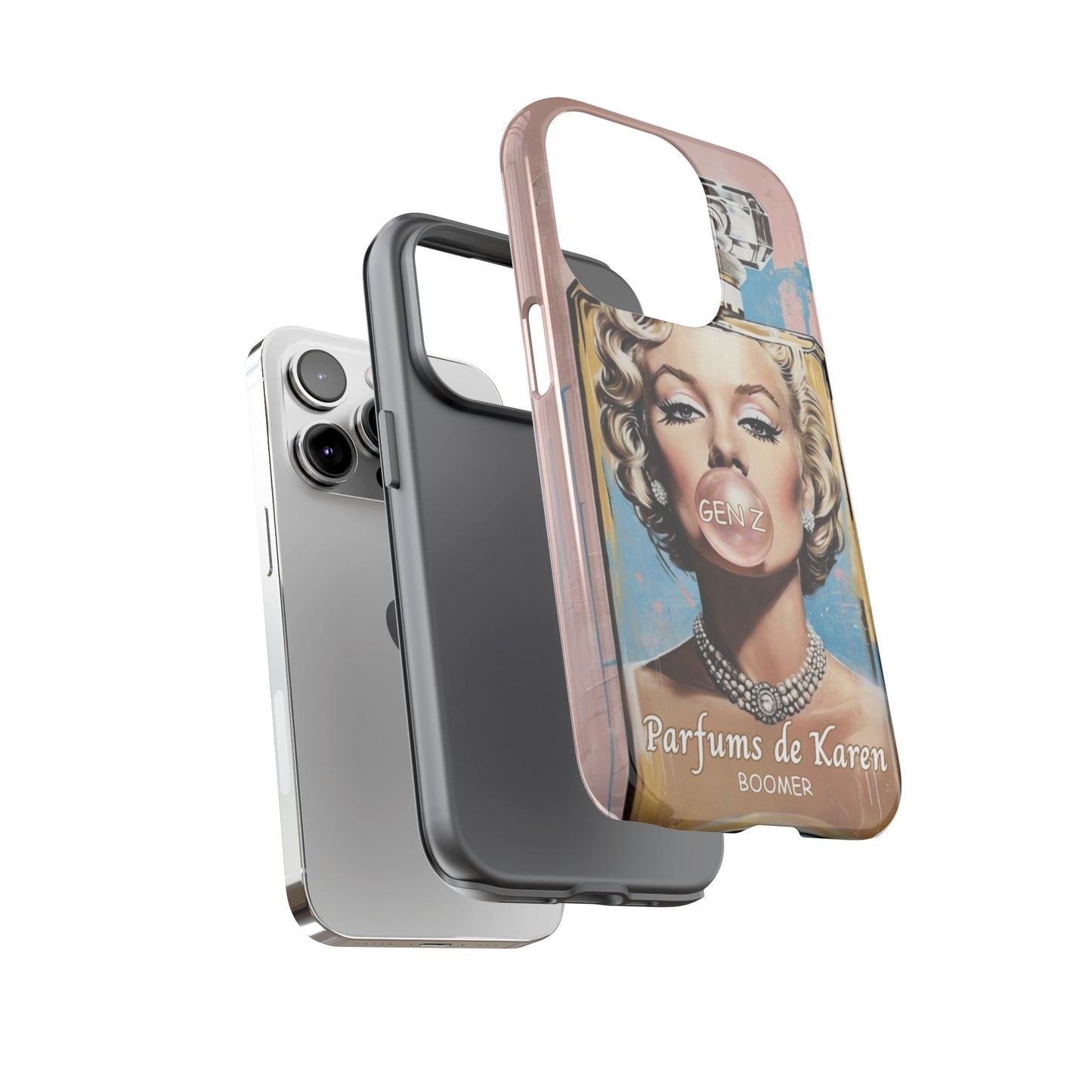 "Gen-Z meets 1960's Karen" Mobile Phone Case