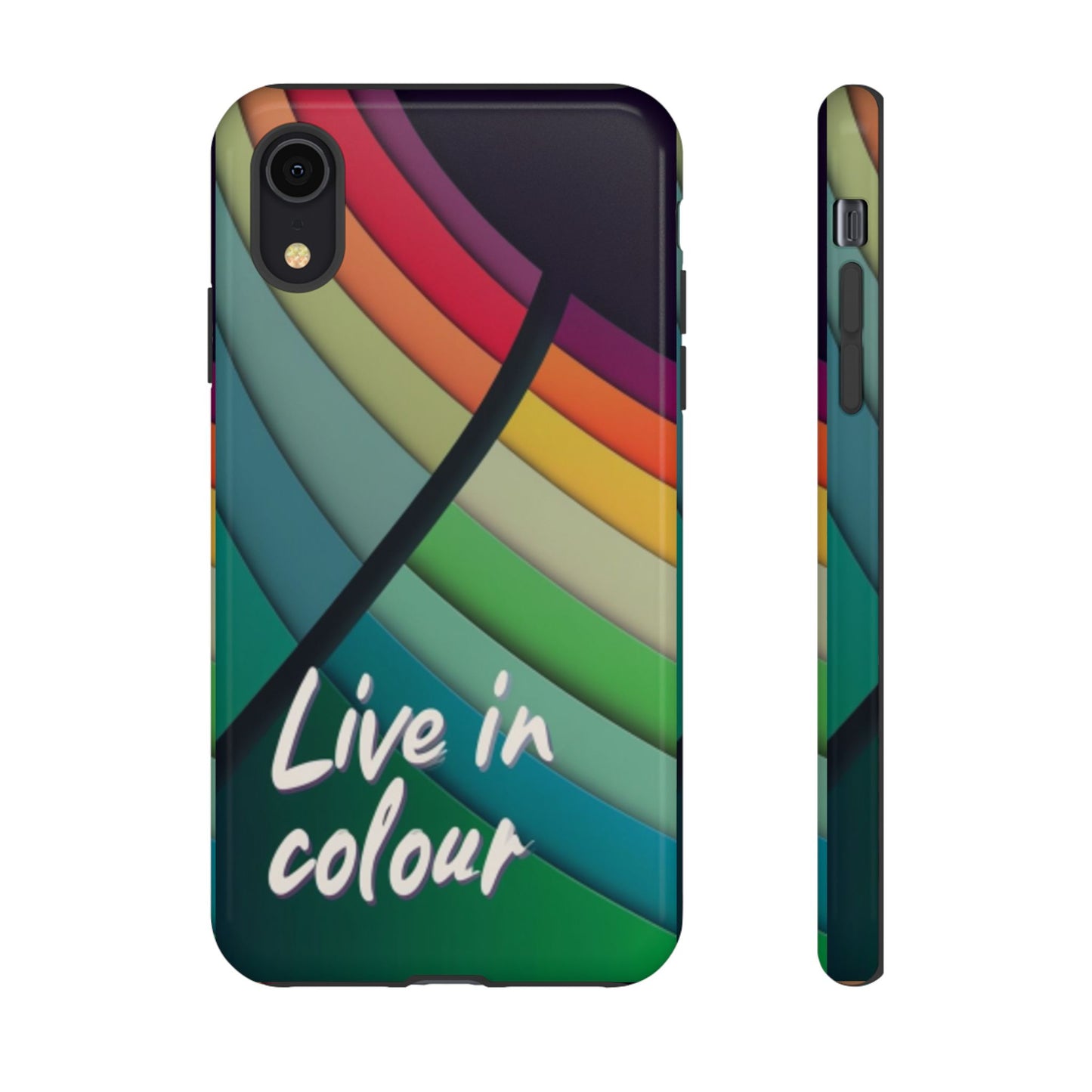 "Live in Colour" Mobile Phone Case