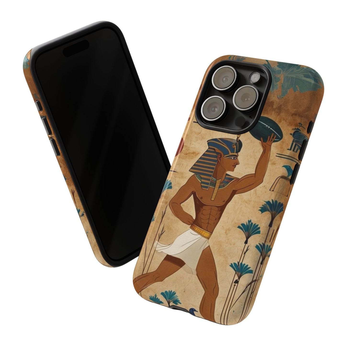 "Tutankhaman Takes the Pass" Mobile Phone Case