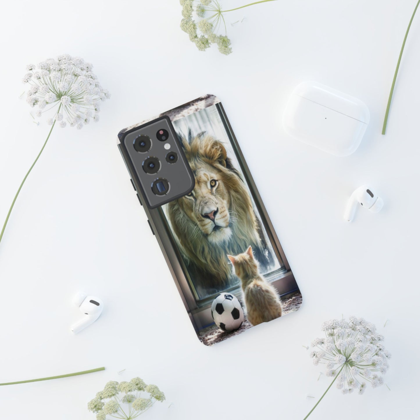"The Lion Within" Mobile Phone Case (soccer)