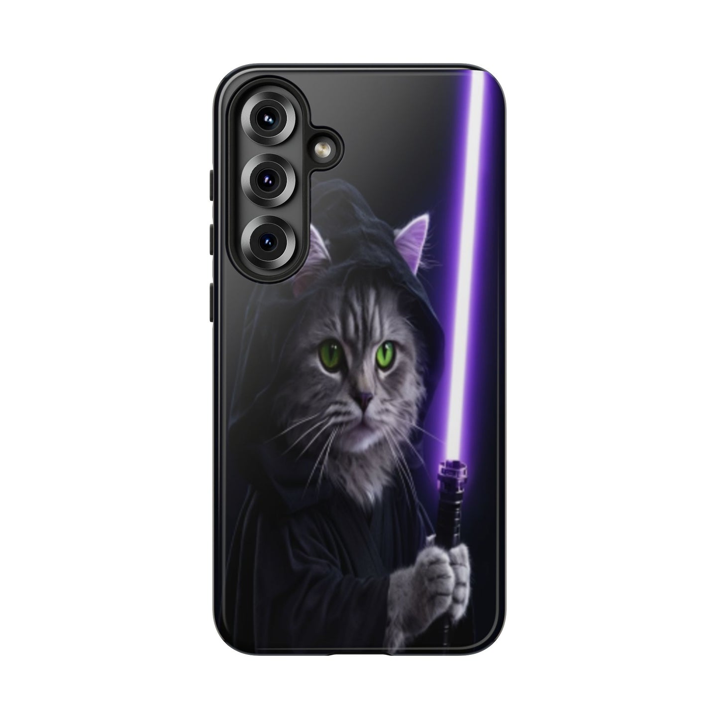 "Jedi Whisker" Mobile Phone Case (purple)