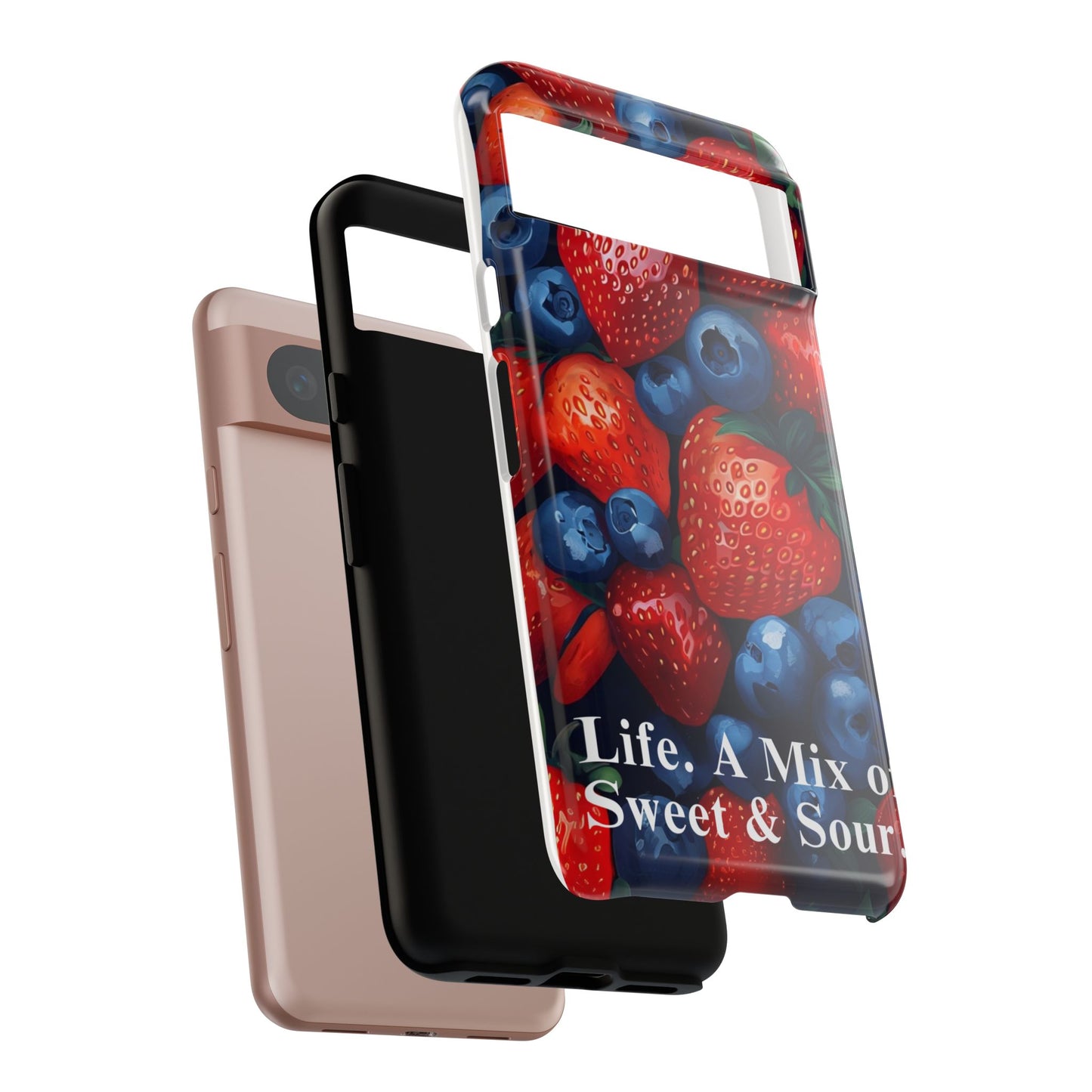 "Life. A Mix of Sweet and Sour" Mobile Phone Case