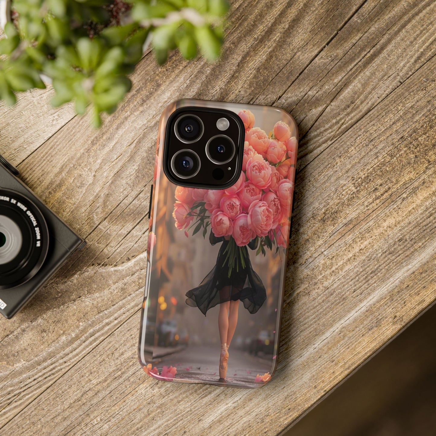 "Plie and Peonies" Mobile Phone Case