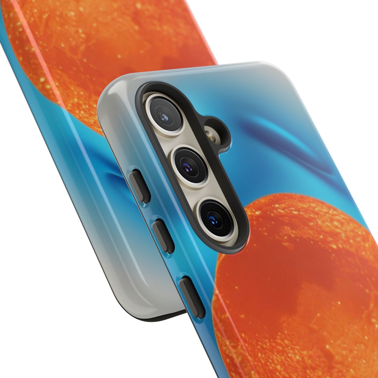 "The Feathered Assembly" Mobile Phone Case (orange)