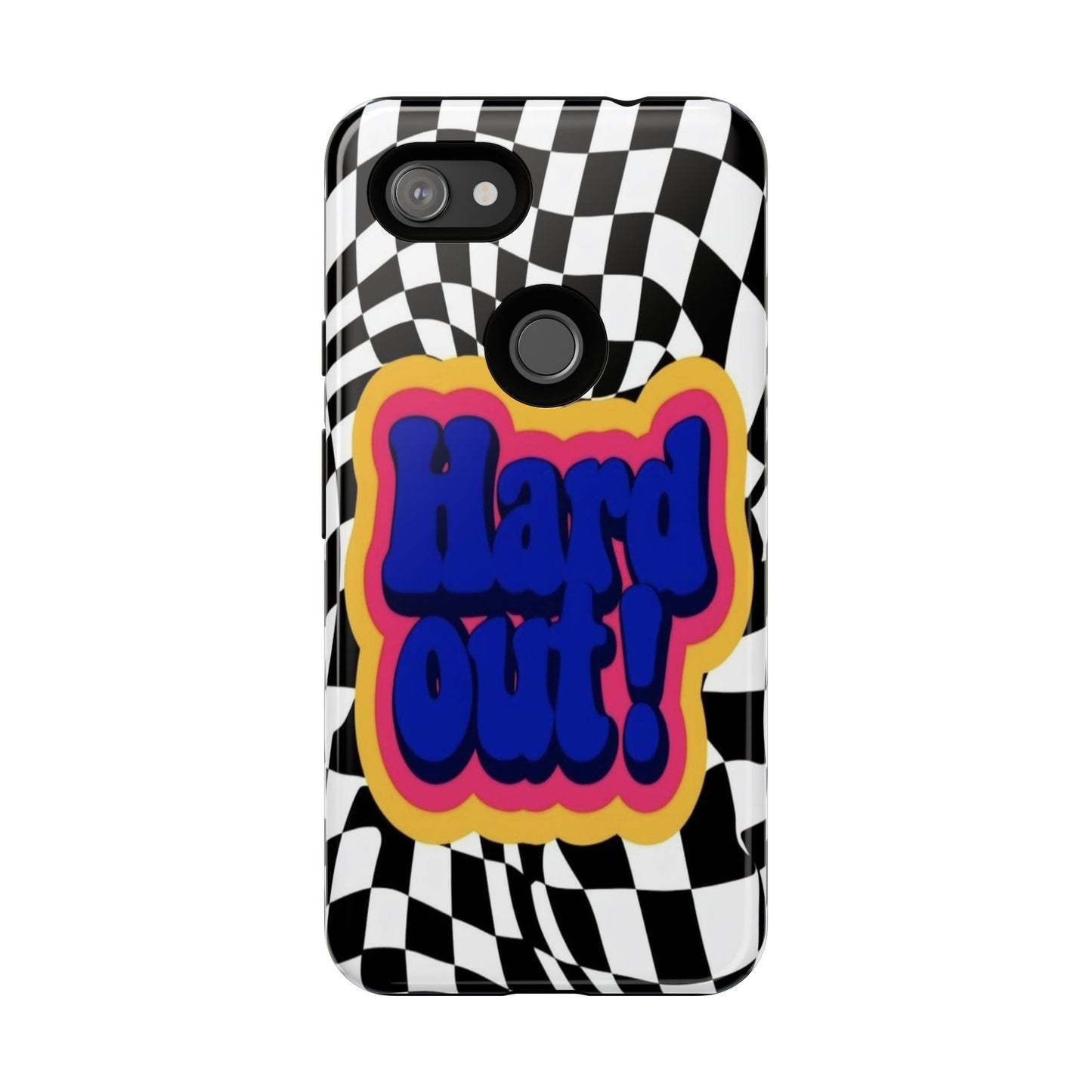 "Hard Out" Mobile Phone Case (blue)