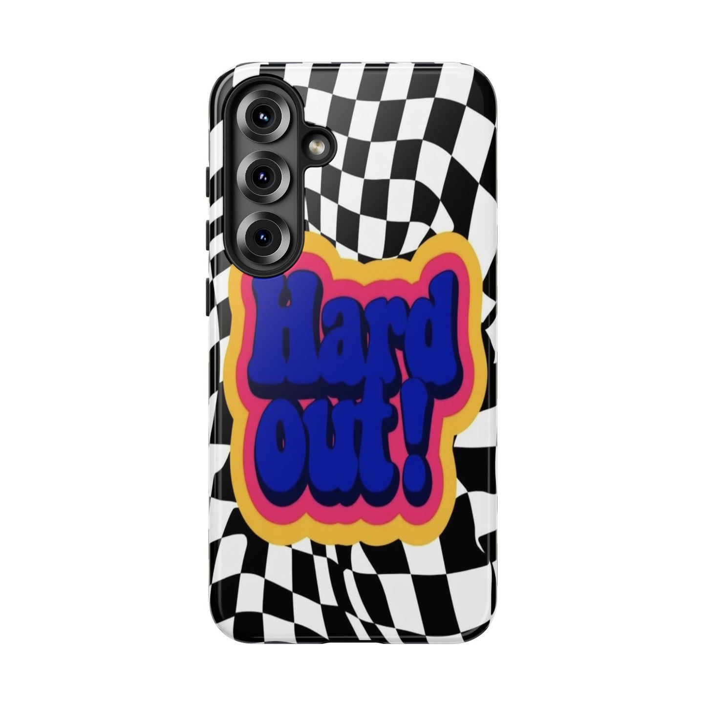 "Hard Out" Mobile Phone Case (blue)