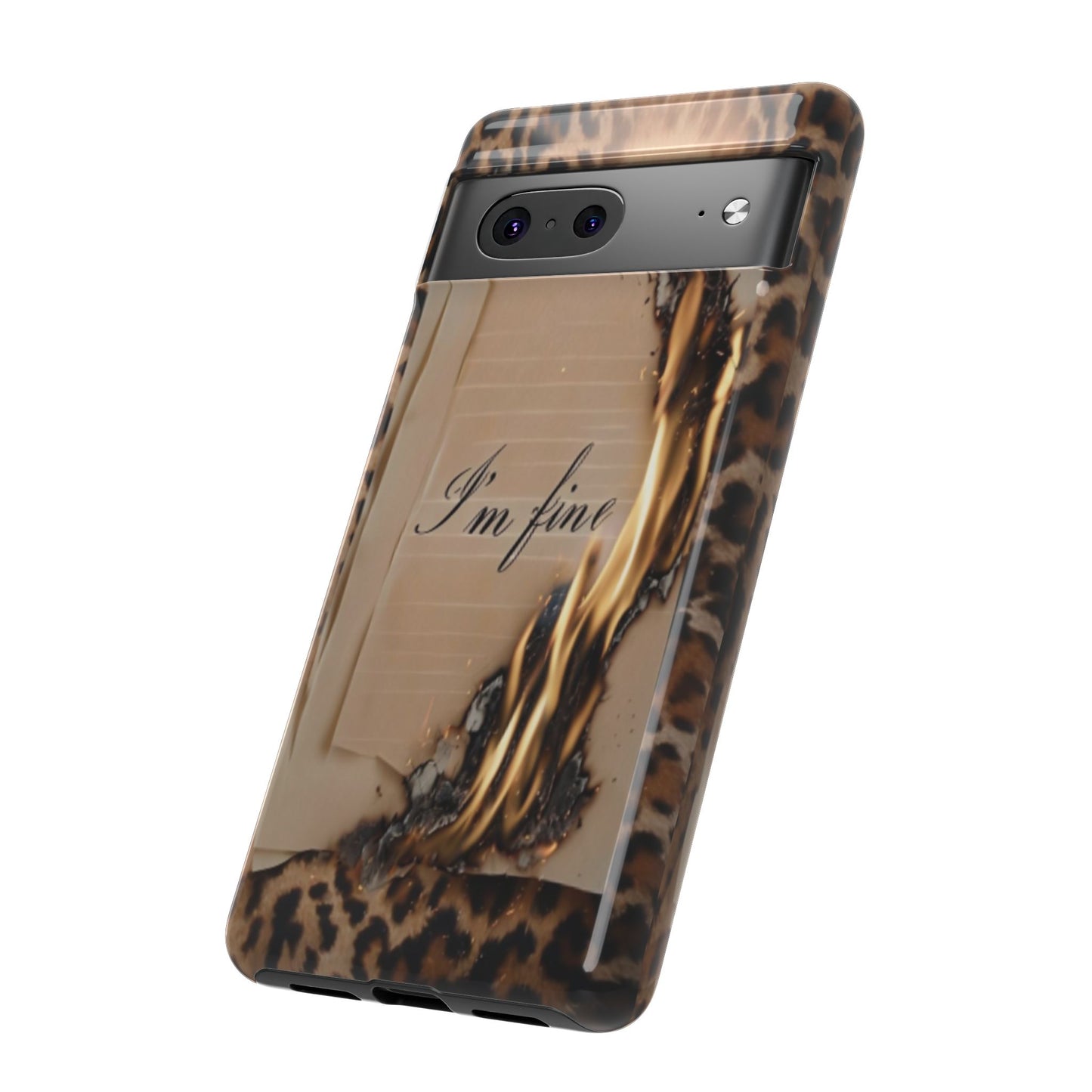 "I Am Fine" Mobile Phone Case