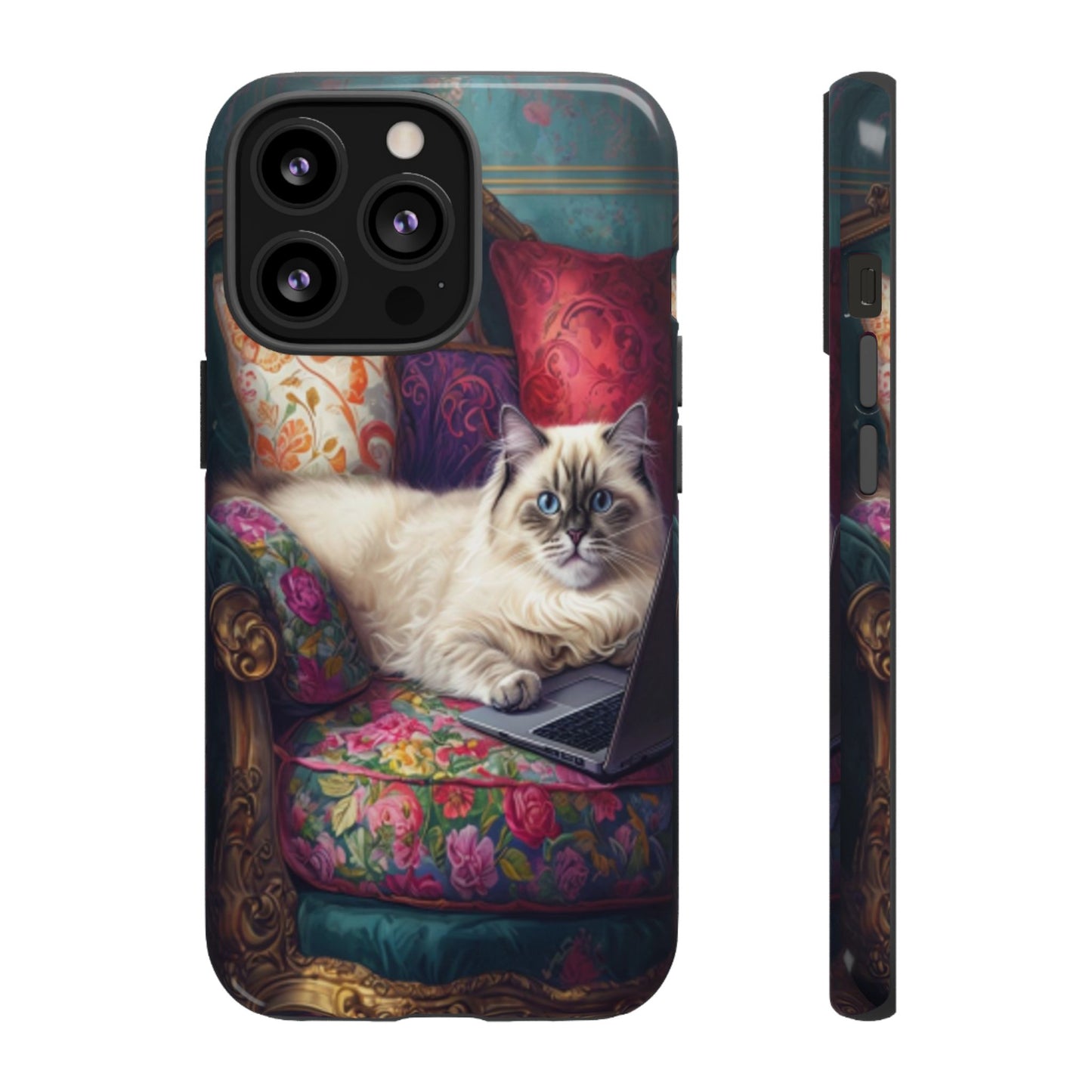 "Purr-sian Productivity" Mobile Phone Case