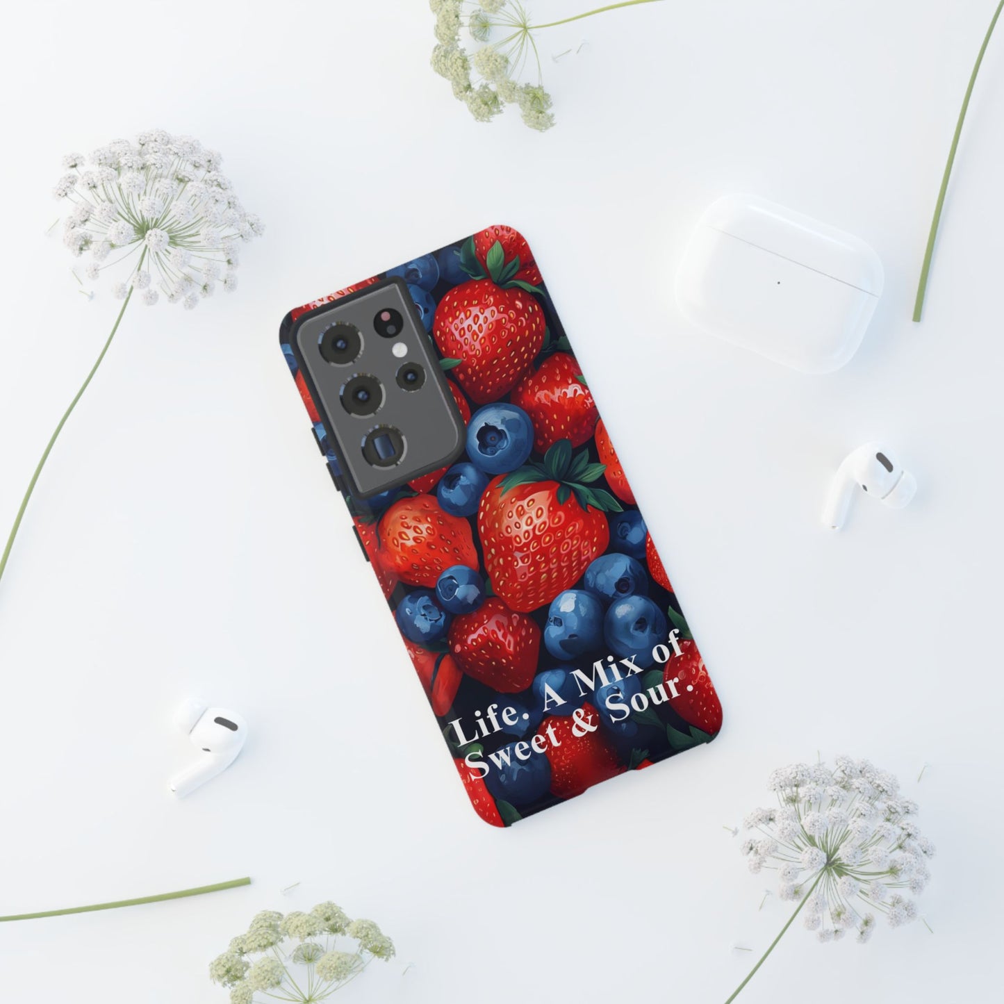 "Life. A Mix of Sweet and Sour" Mobile Phone Case