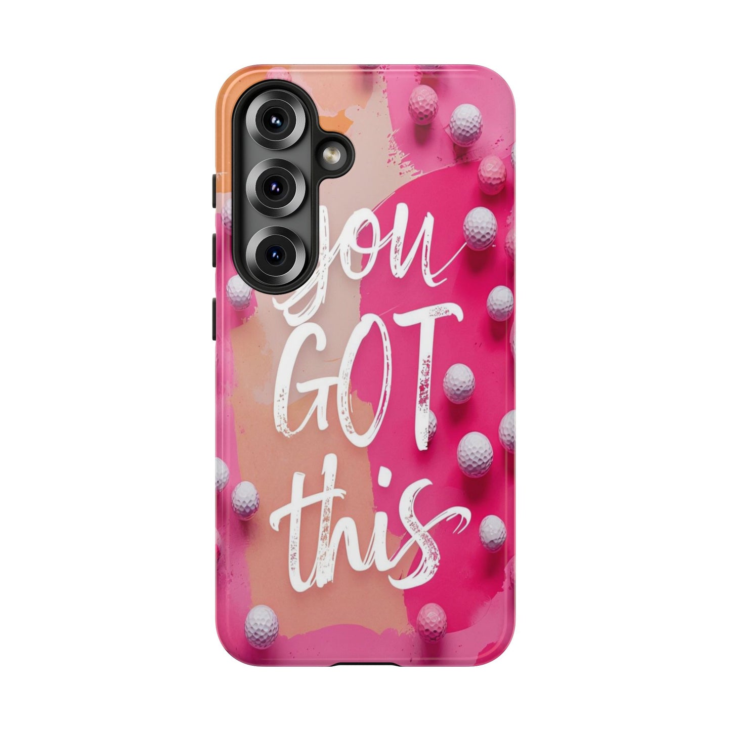 "You got This" (golf edition) Mobile Phone Case (pink)