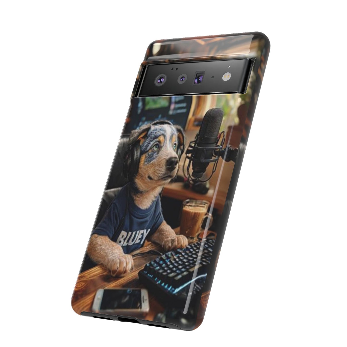"Blue Heeler - a Tribute to Bluey" Mobile Phone Case