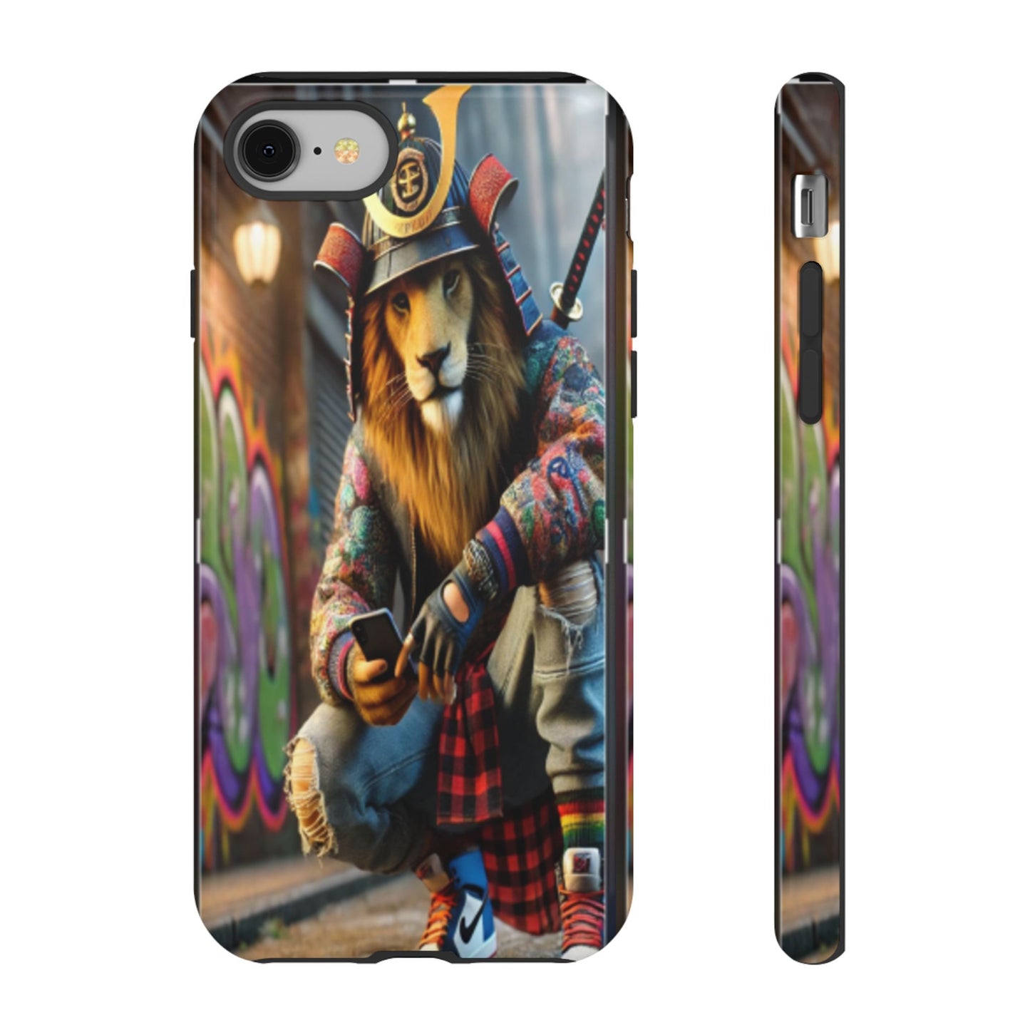 "King of the Concrete Jungle" Mobile Phone Case