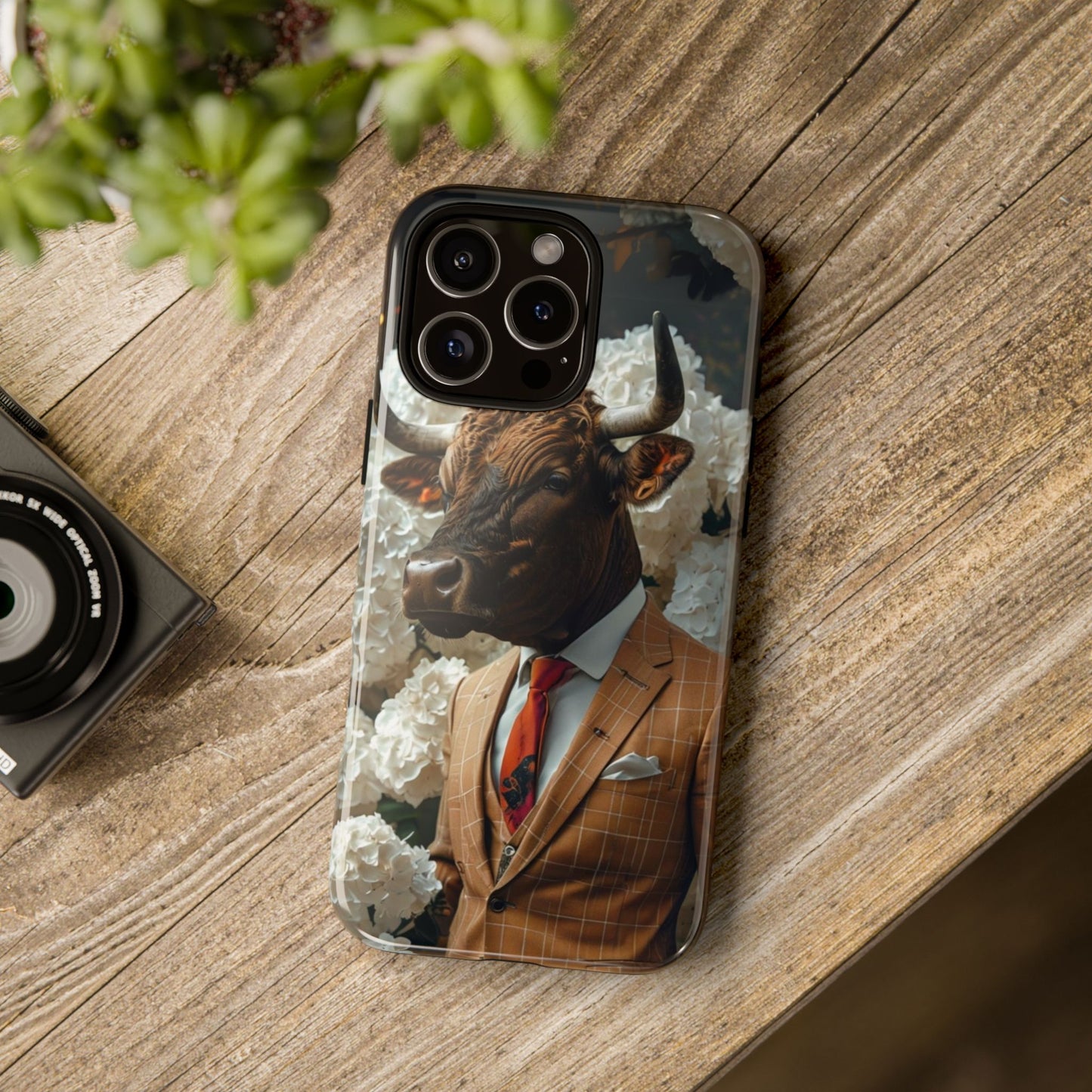 "The Genteel Bull" Mobile Phone Case