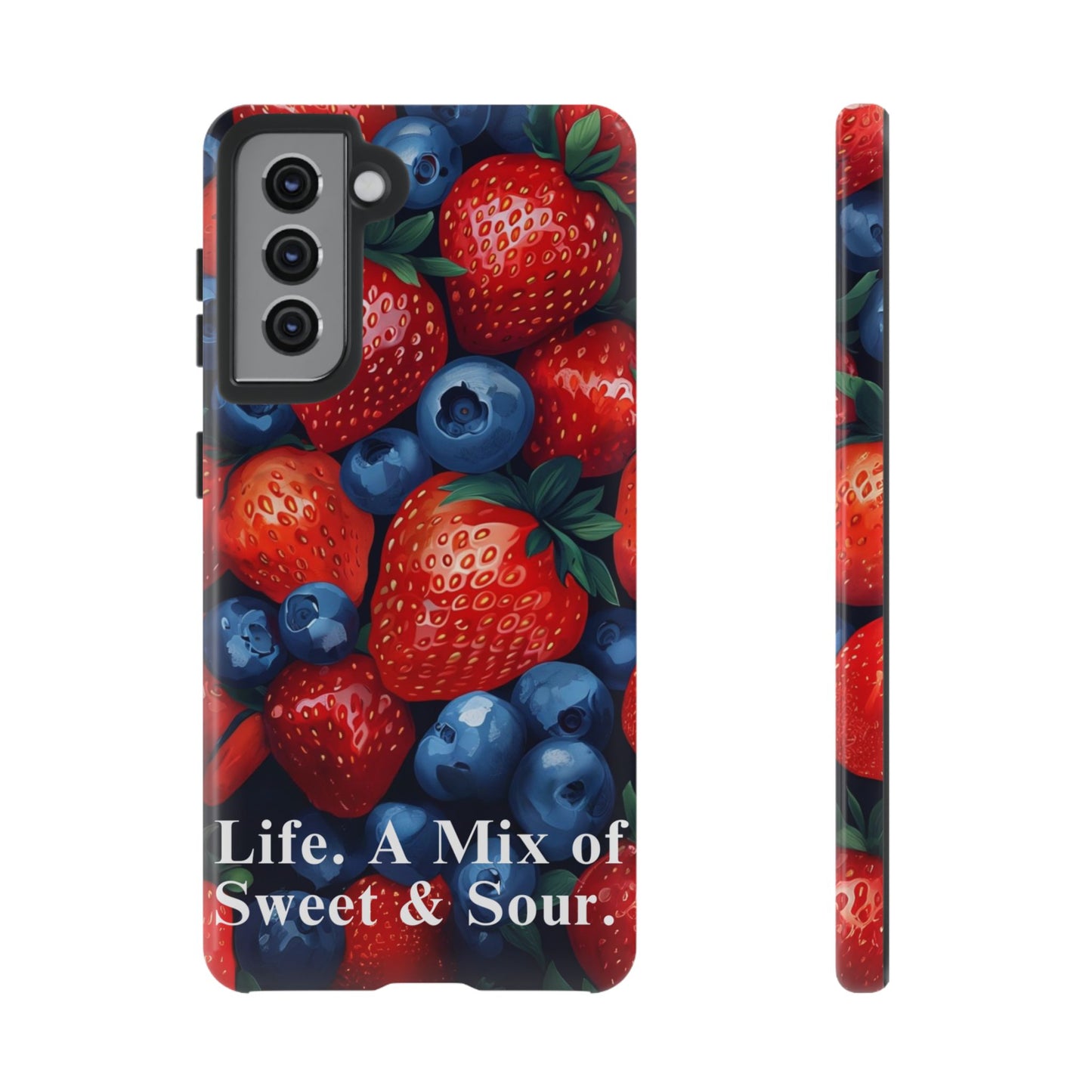 "Life. A Mix of Sweet and Sour" Mobile Phone Case