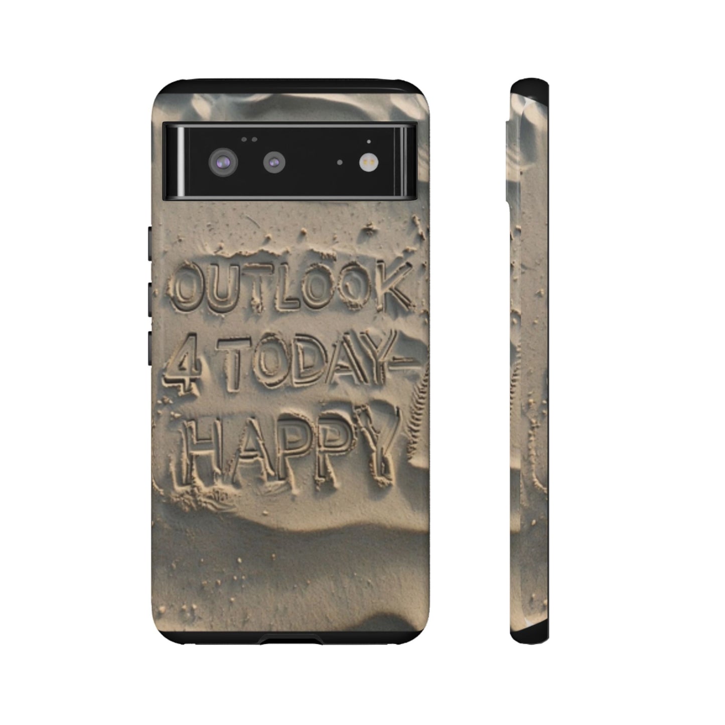 "Life is Short.  Be Happy" Mobile Phone Case