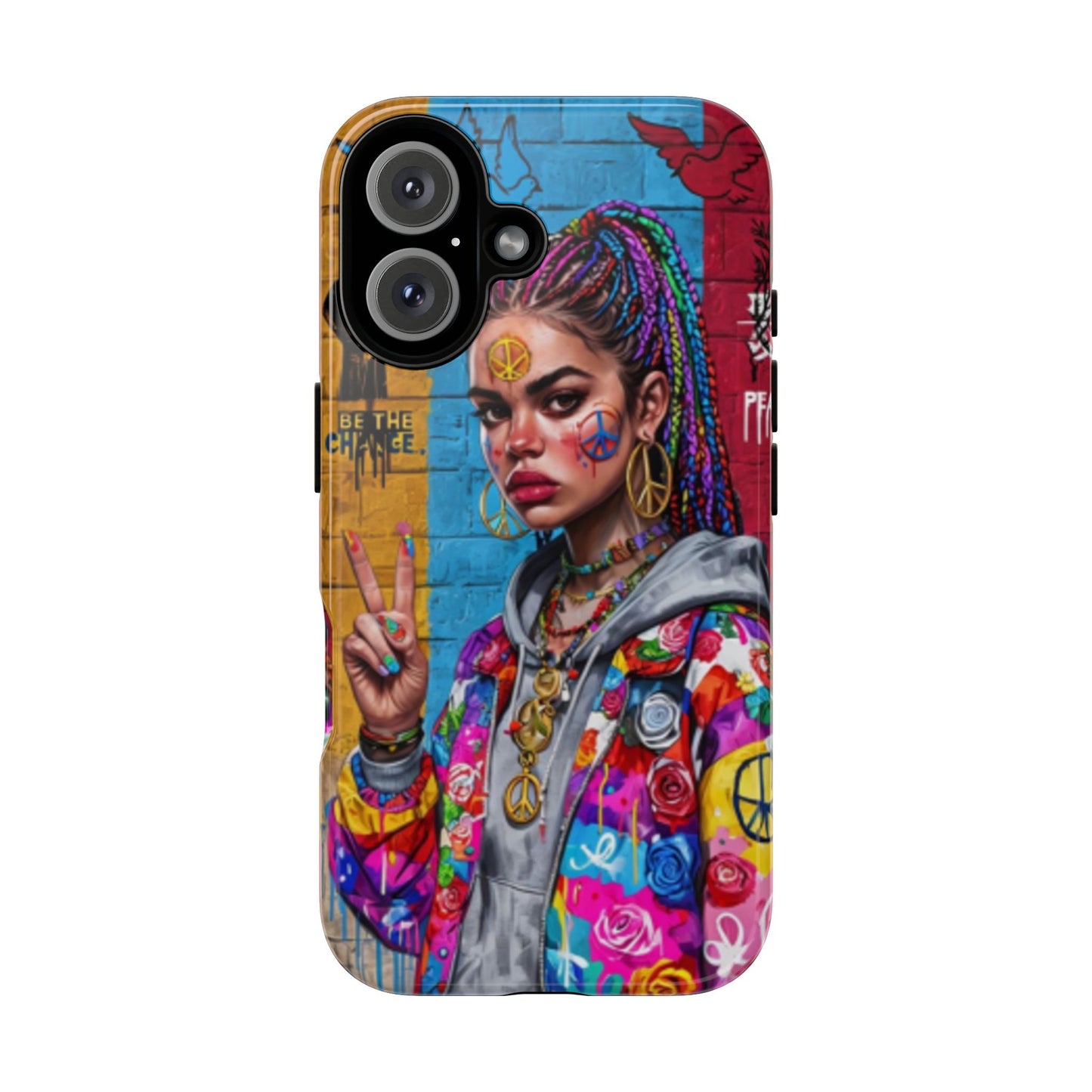 "Create Peace" Mobile Phone Case