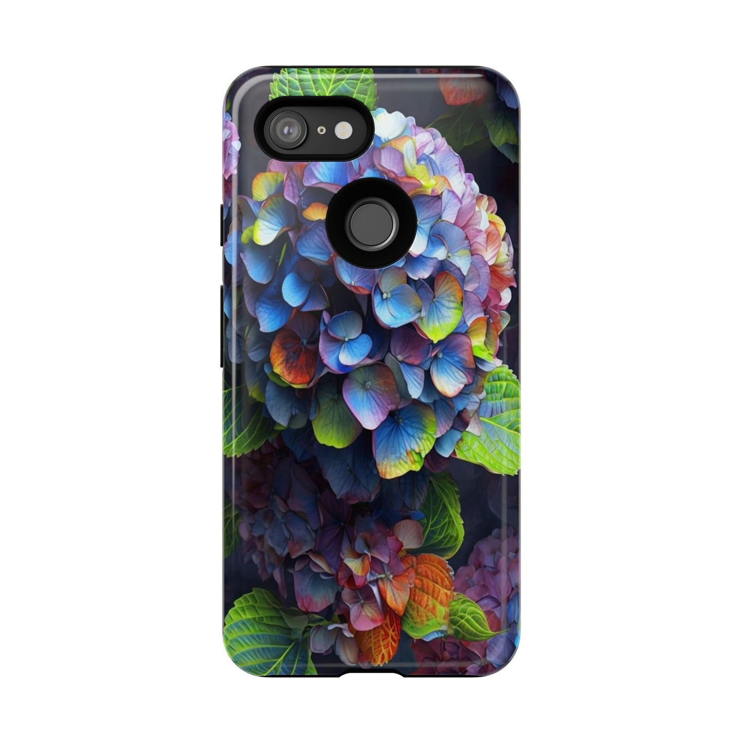 "Blue Mood, Bloom Mood" Mobile Phone Case