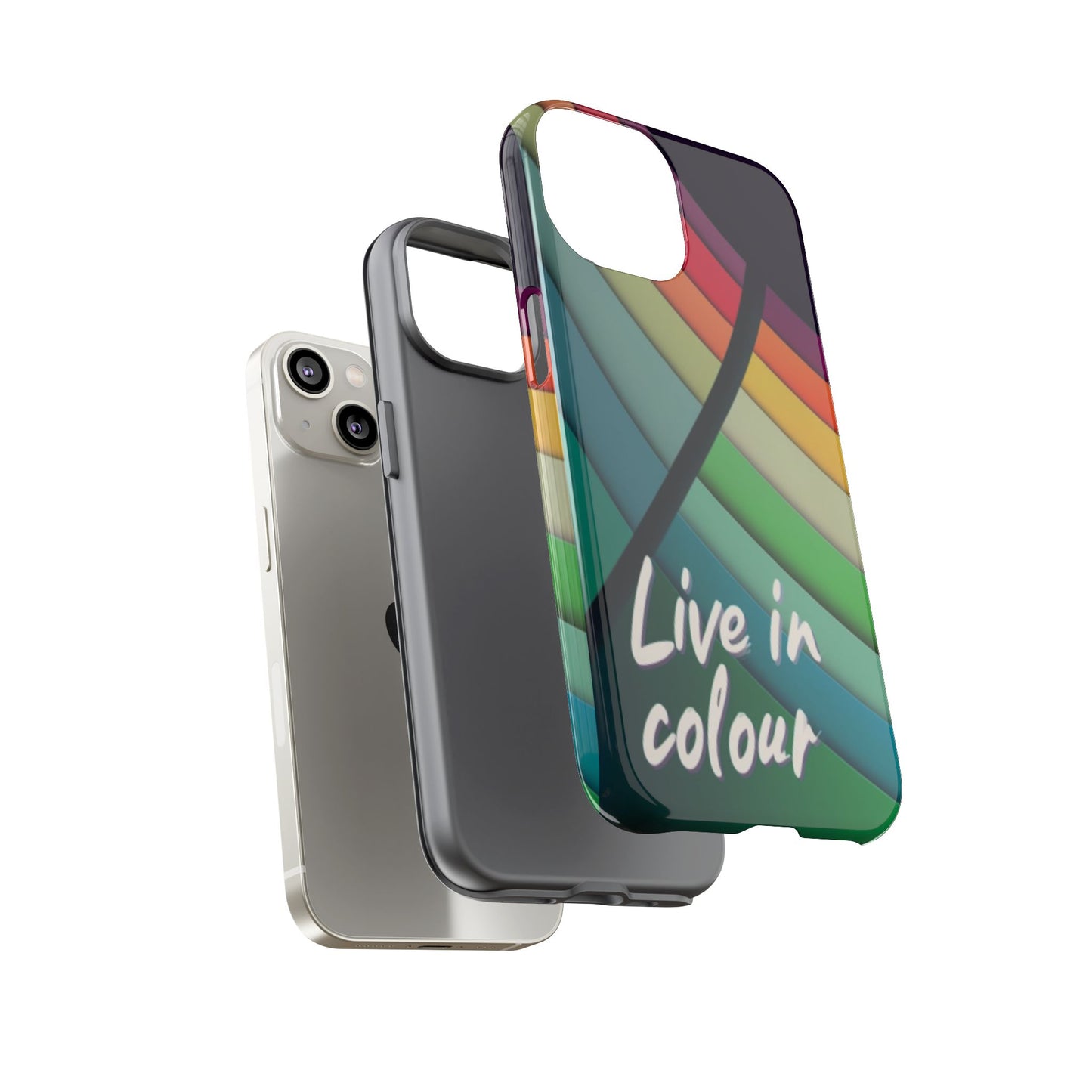 "Live in Colour" Mobile Phone Case