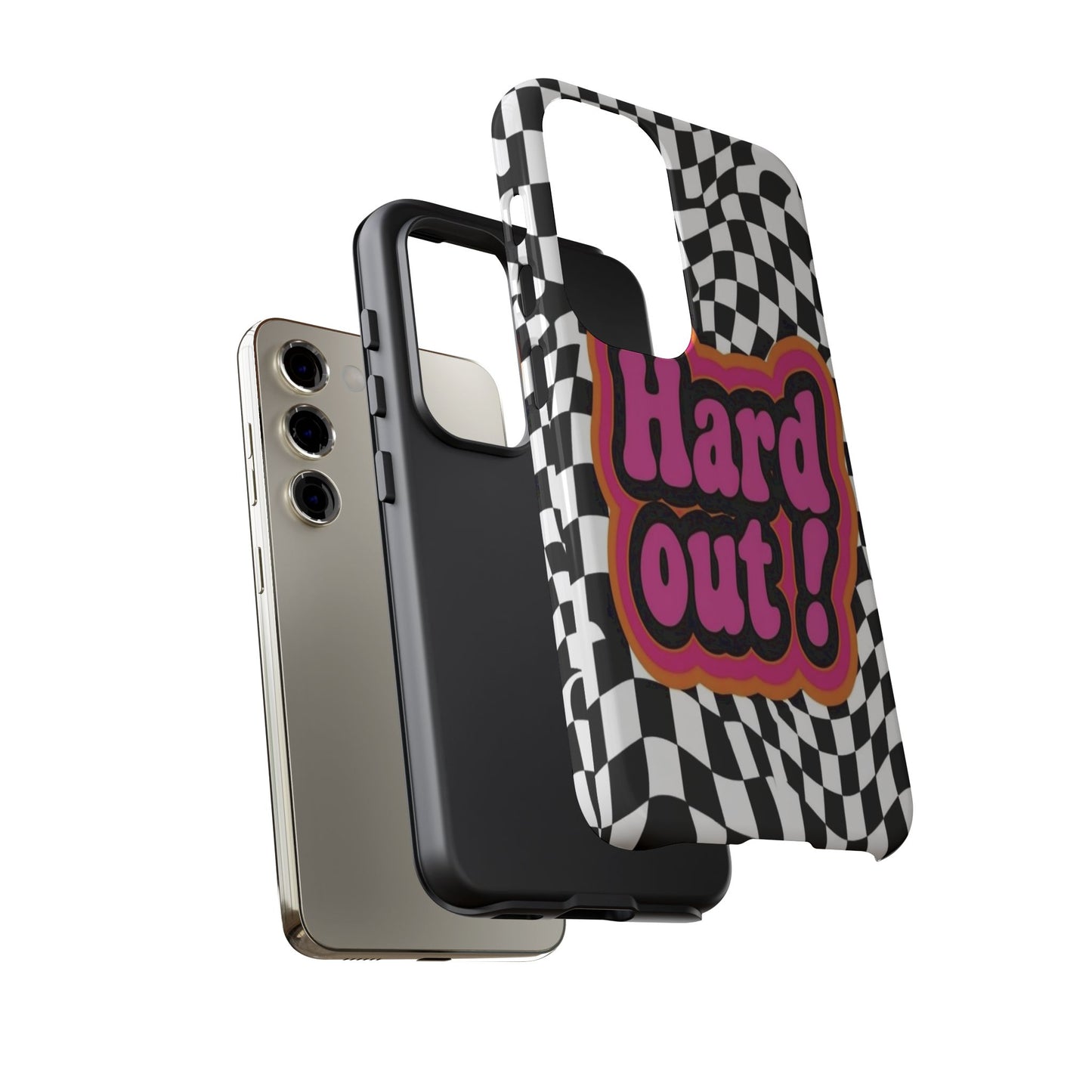 "Hard Out" Mobile Phone Case (pink)