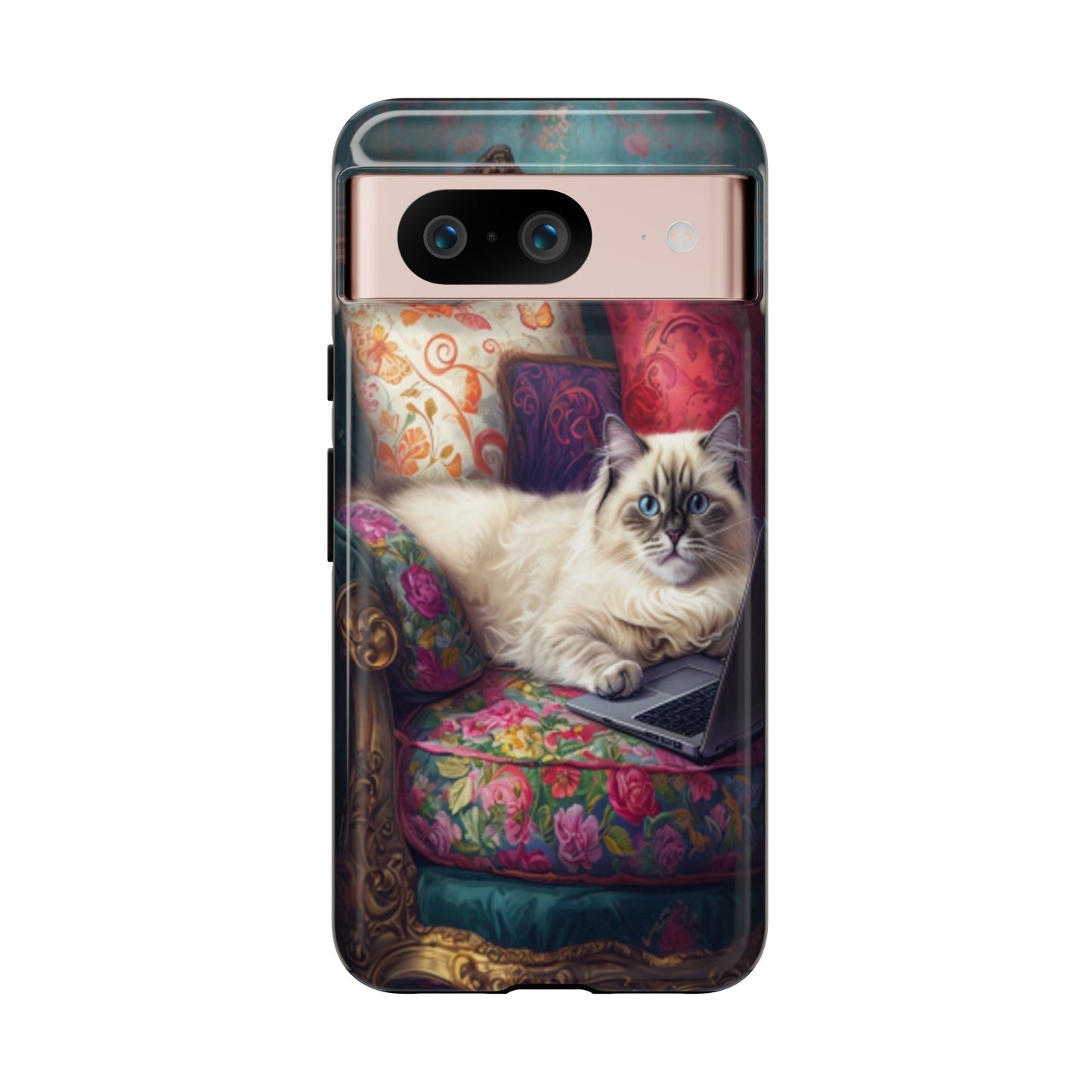 "Purr-sian Productivity" Mobile Phone Case