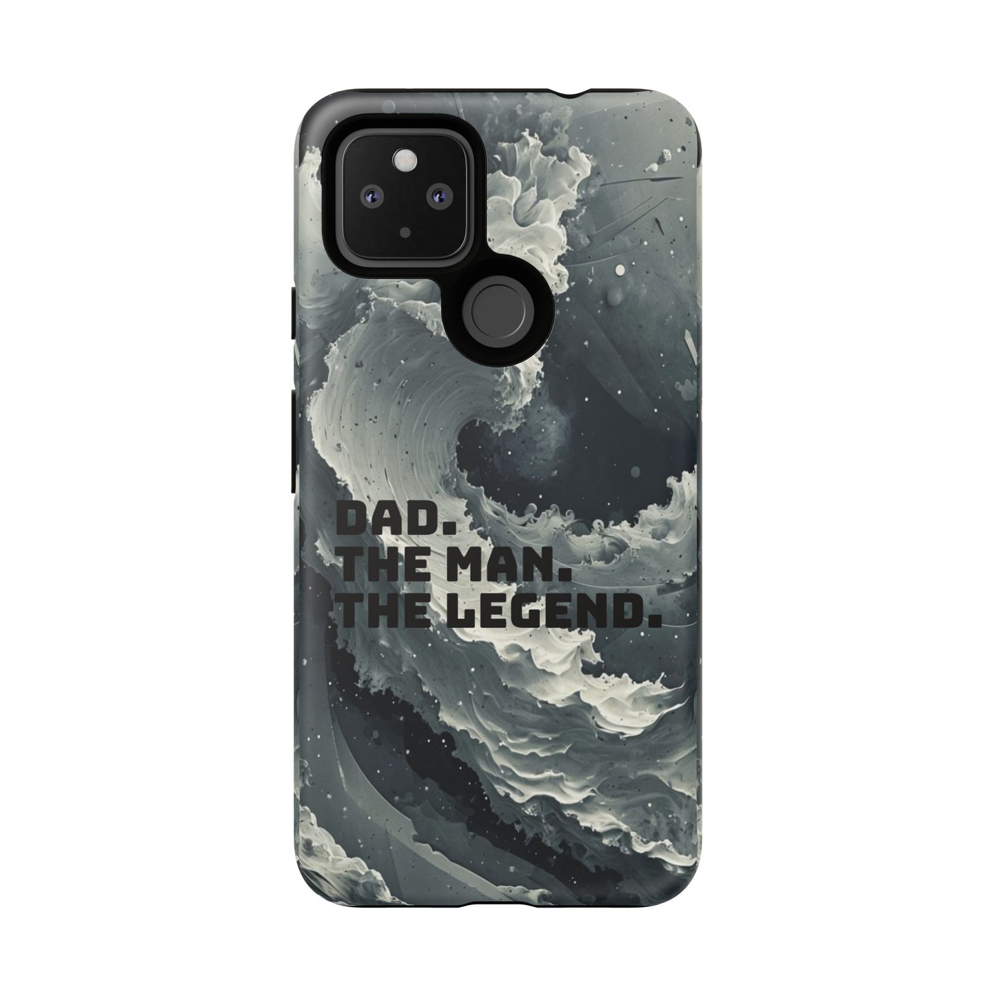 "Dad. The Man. The Legend" Mobile Phone Case (grey)