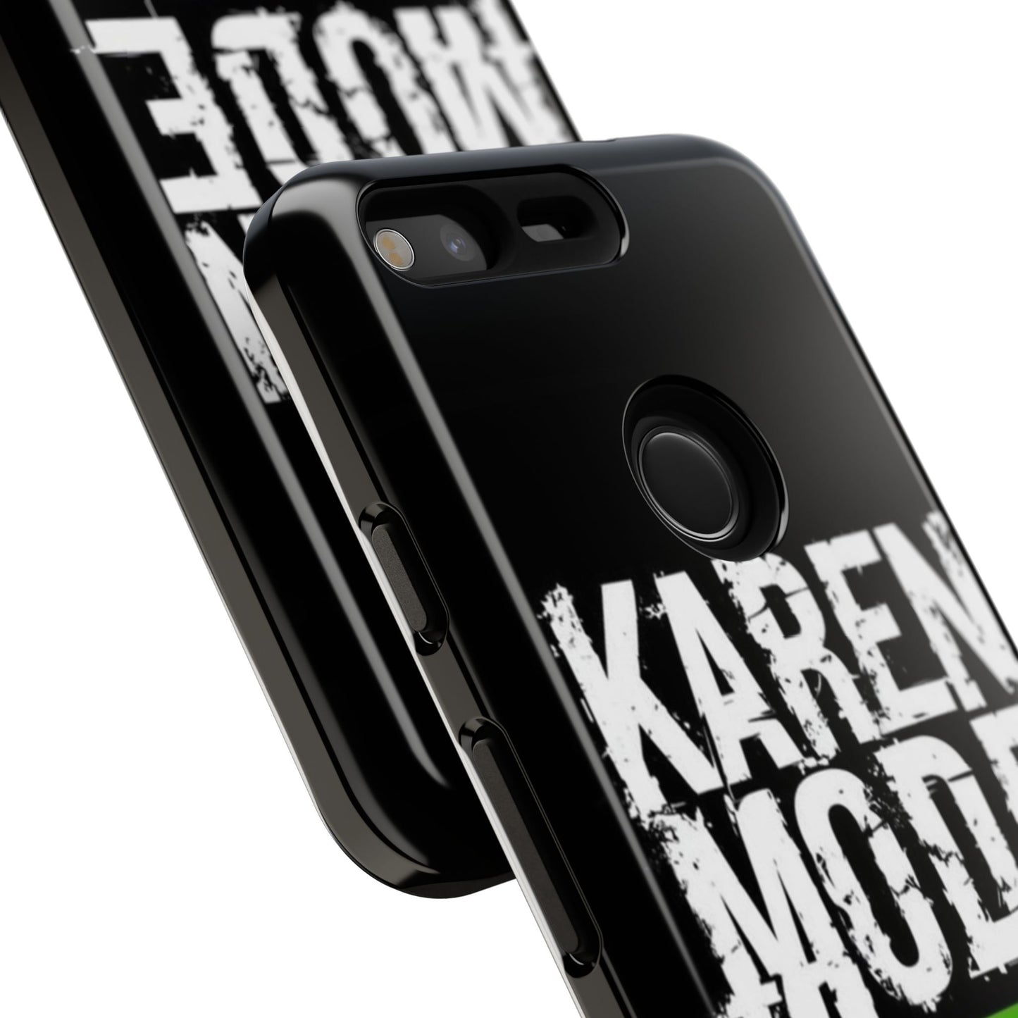 "Karen Mode On" Mobile Phone Case (green)