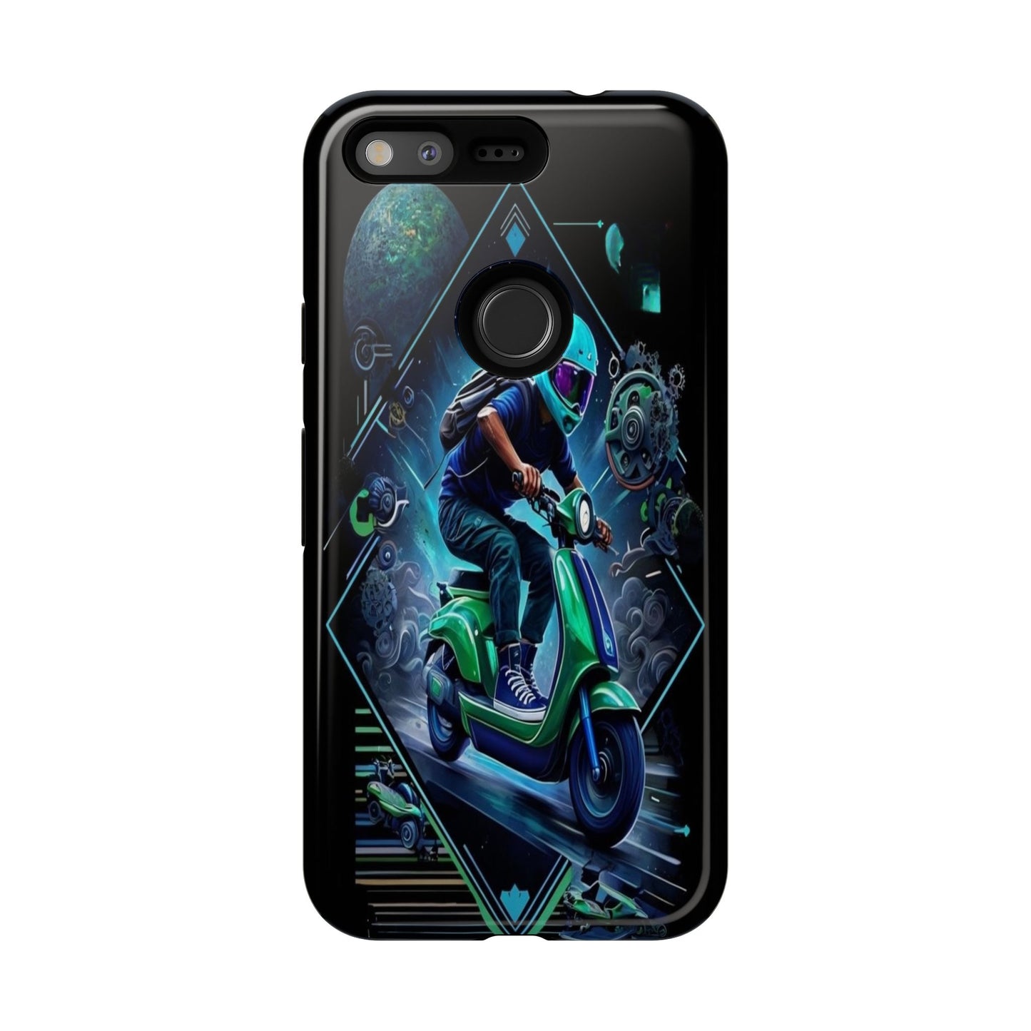 "Scooter Adventure" Mobile Phone Case