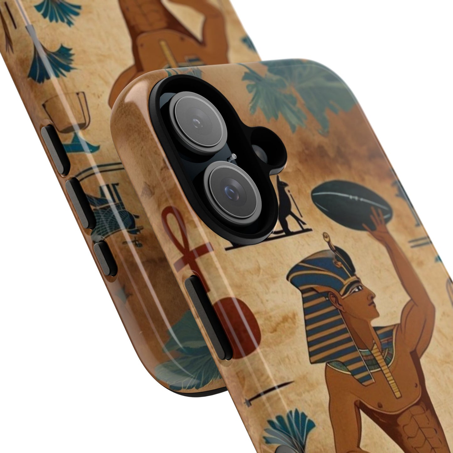 "Tutankhaman Takes the Pass" Mobile Phone Case