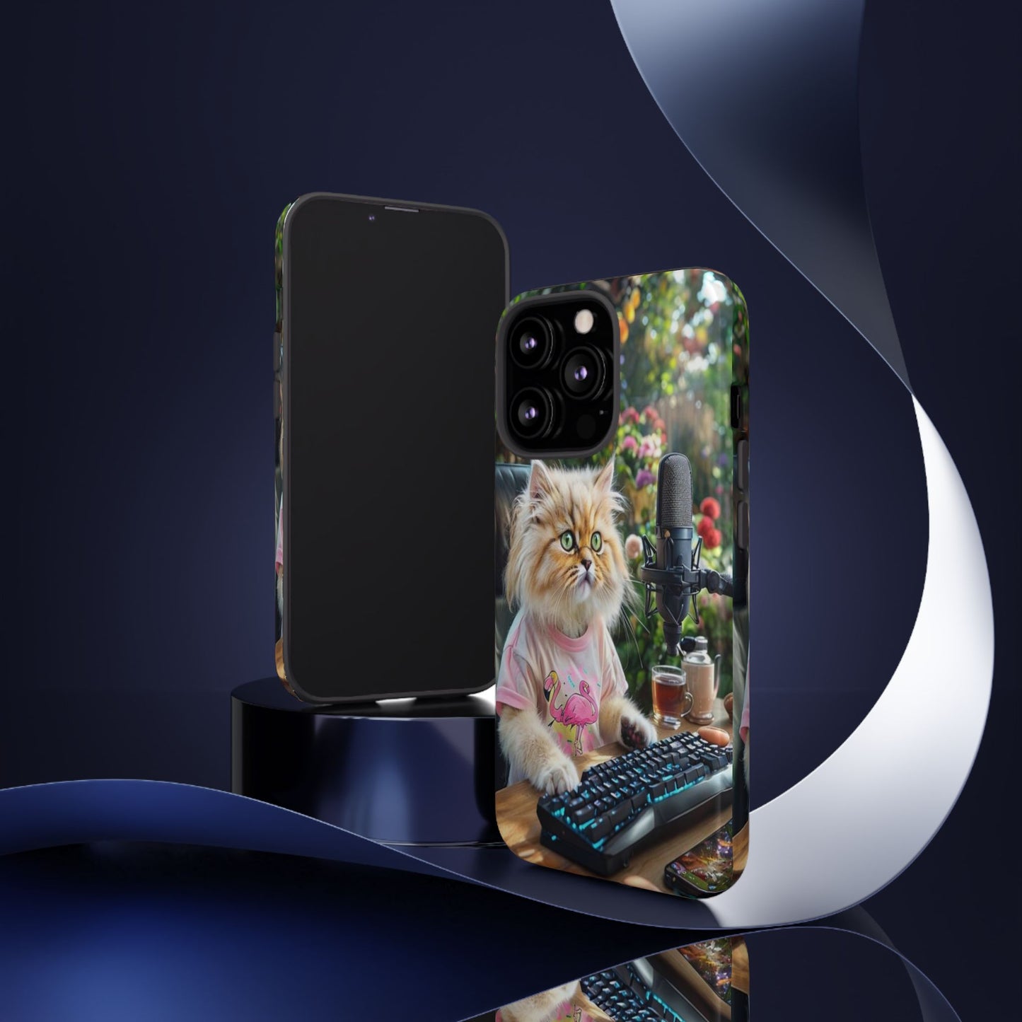 "Fluff and Focus" Mobile Phone Case