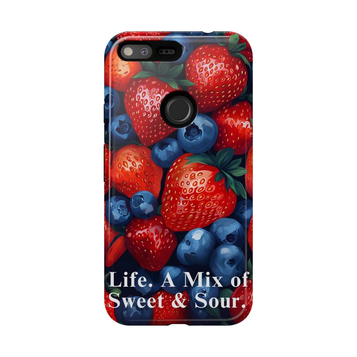 "Life. A Mix of Sweet and Sour" Mobile Phone Case