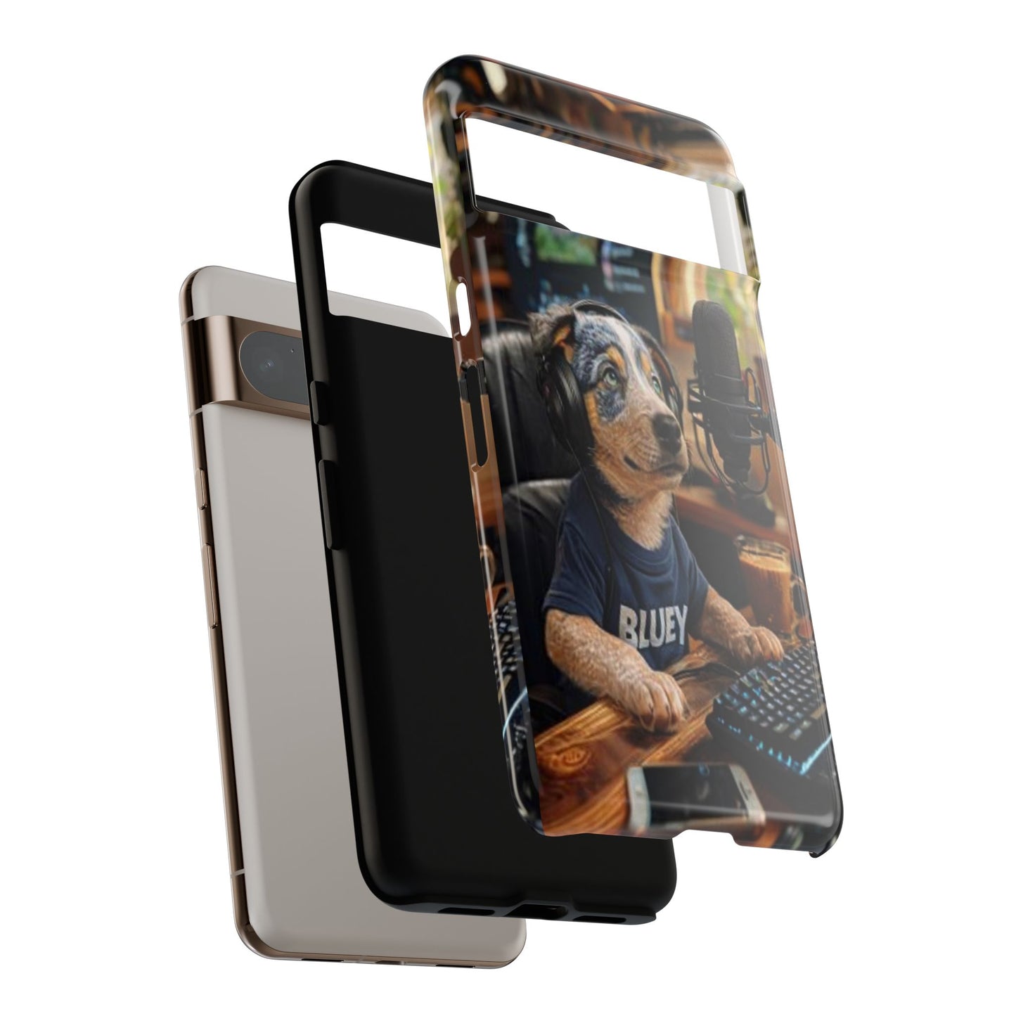 "Blue Heeler - a Tribute to Bluey" Mobile Phone Case