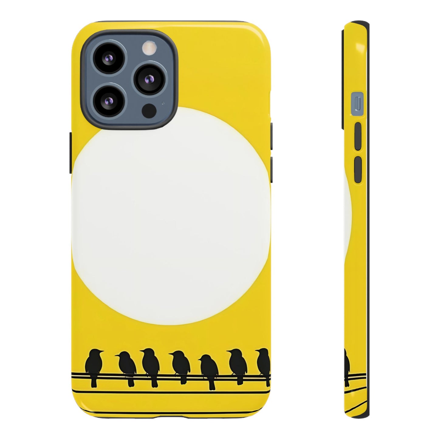 "The Feathered Assembly - Yellow" Mobile Phone Case