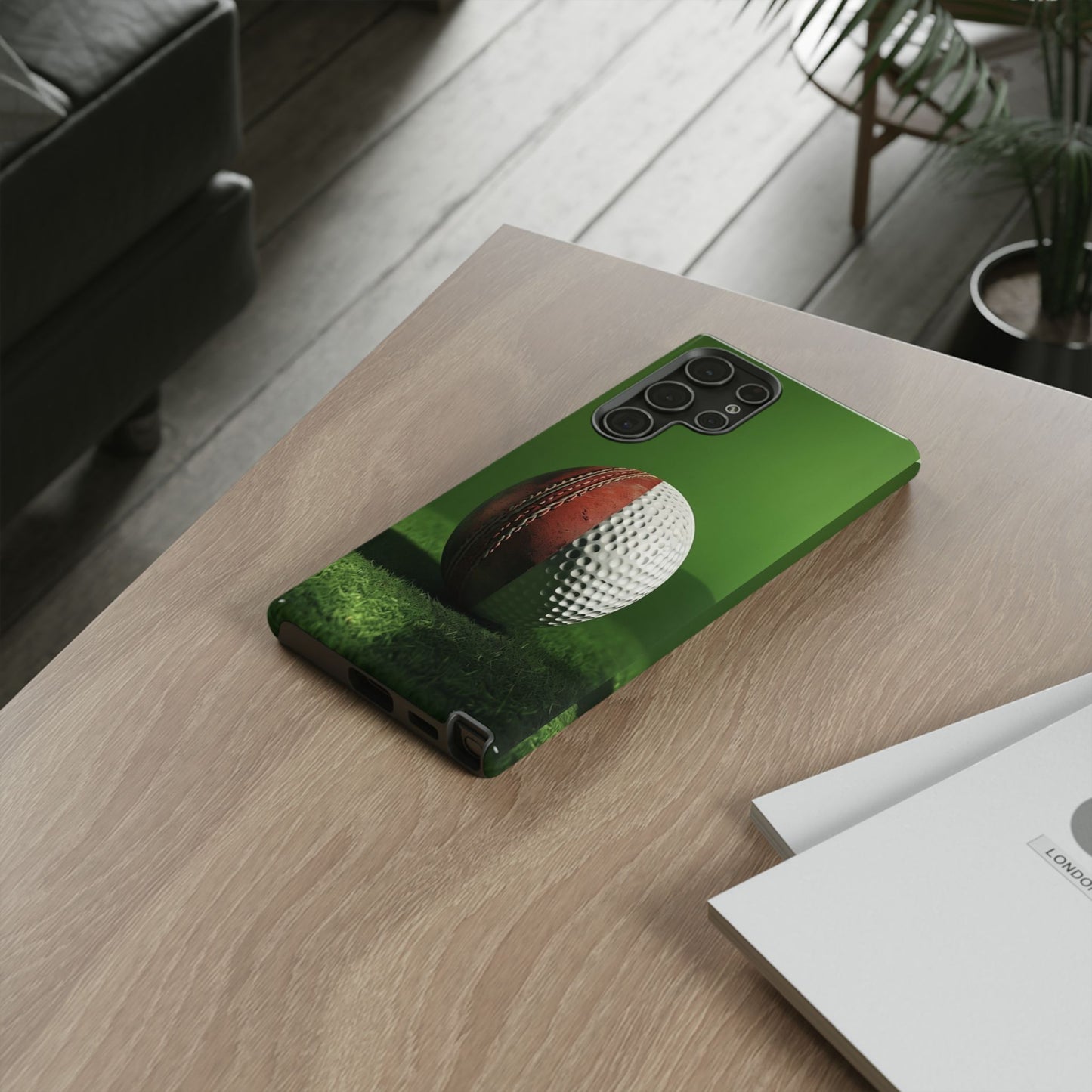 "Caught on the Fairway" Mobile Phone Case (green)