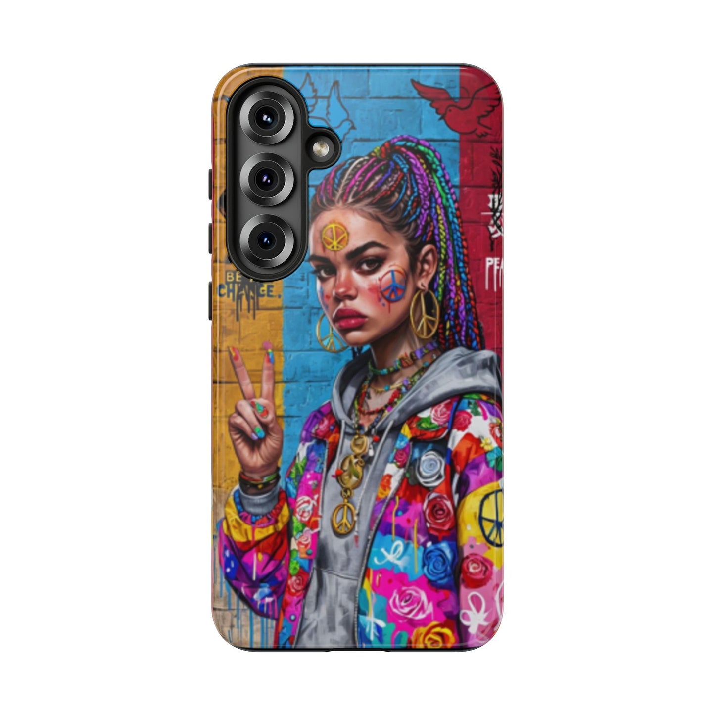 "Create Peace" Mobile Phone Case